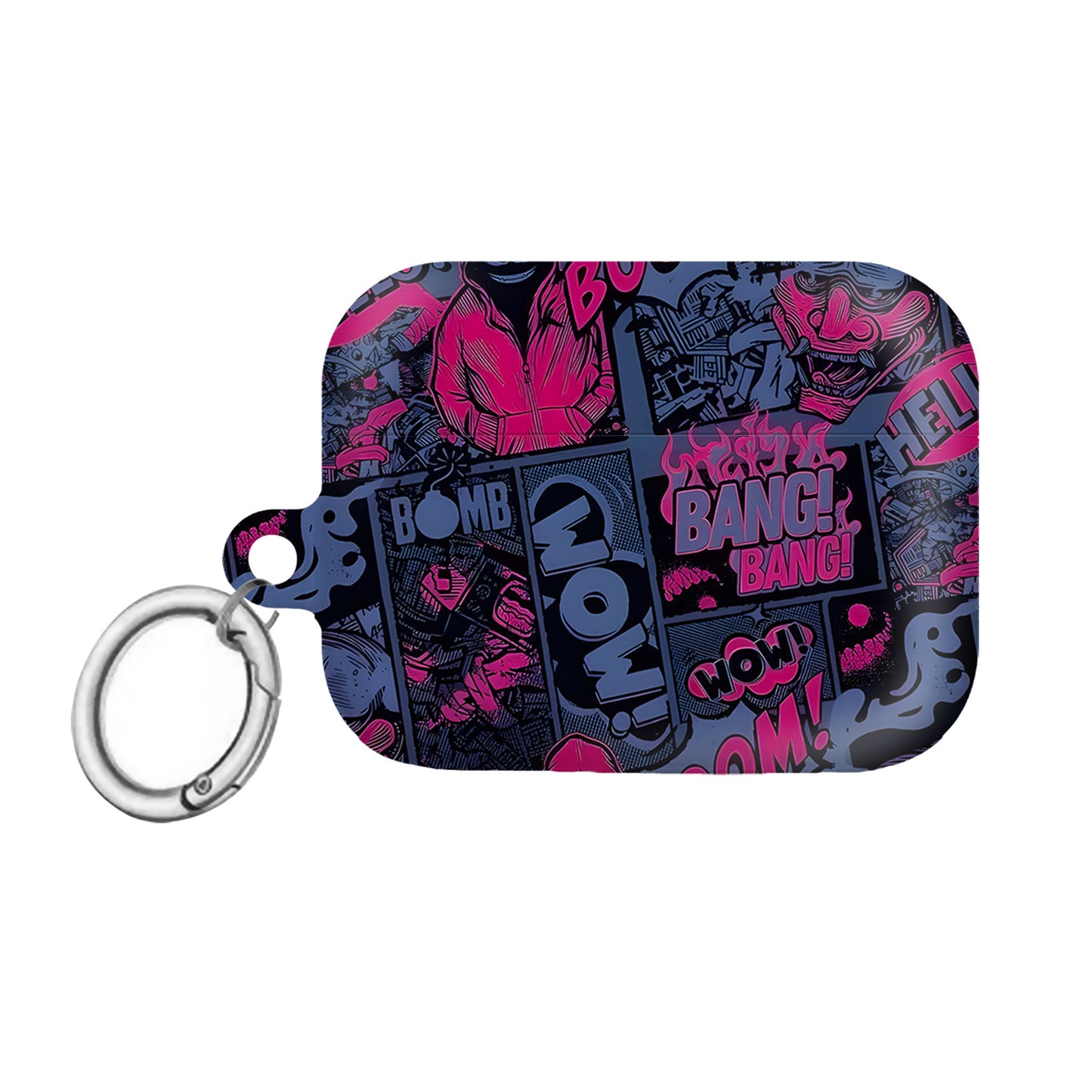 ¡BOOM! ¡BANG! ¡GUAU! 7 – Estuche para AirPods con estilo callejero de grafiti ANIME HUB