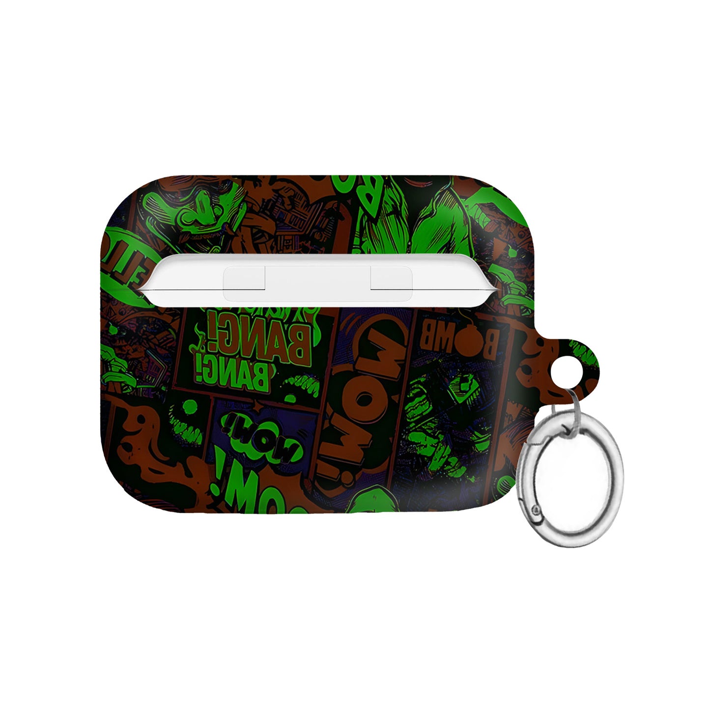 ¡BOOM! ¡BANG! ¡GUAU! 4 – Estuche para AirPods con estilo callejero de grafiti ANIME HUB
