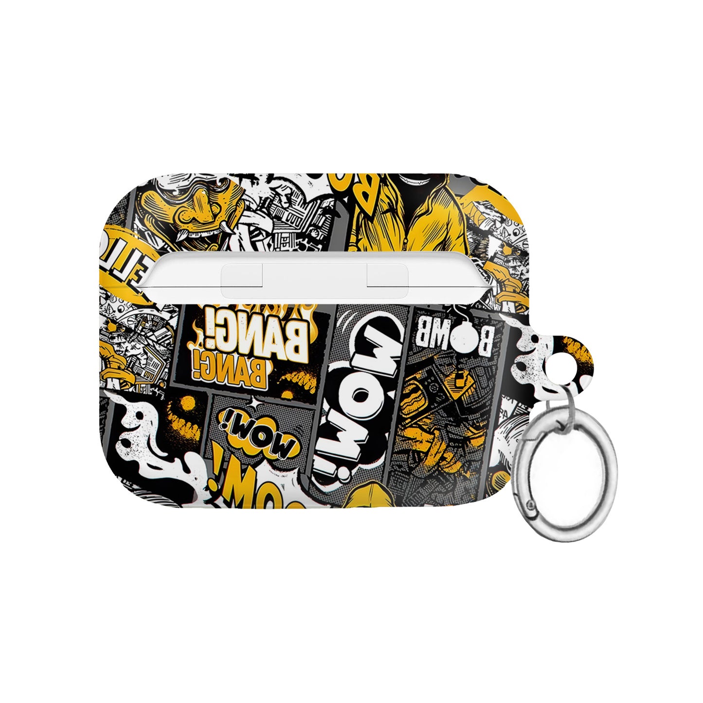 ¡BOOM! ¡BANG! ¡GUAU! 9 – Estuche para AirPods con estilo callejero de grafiti ANIME HUB
