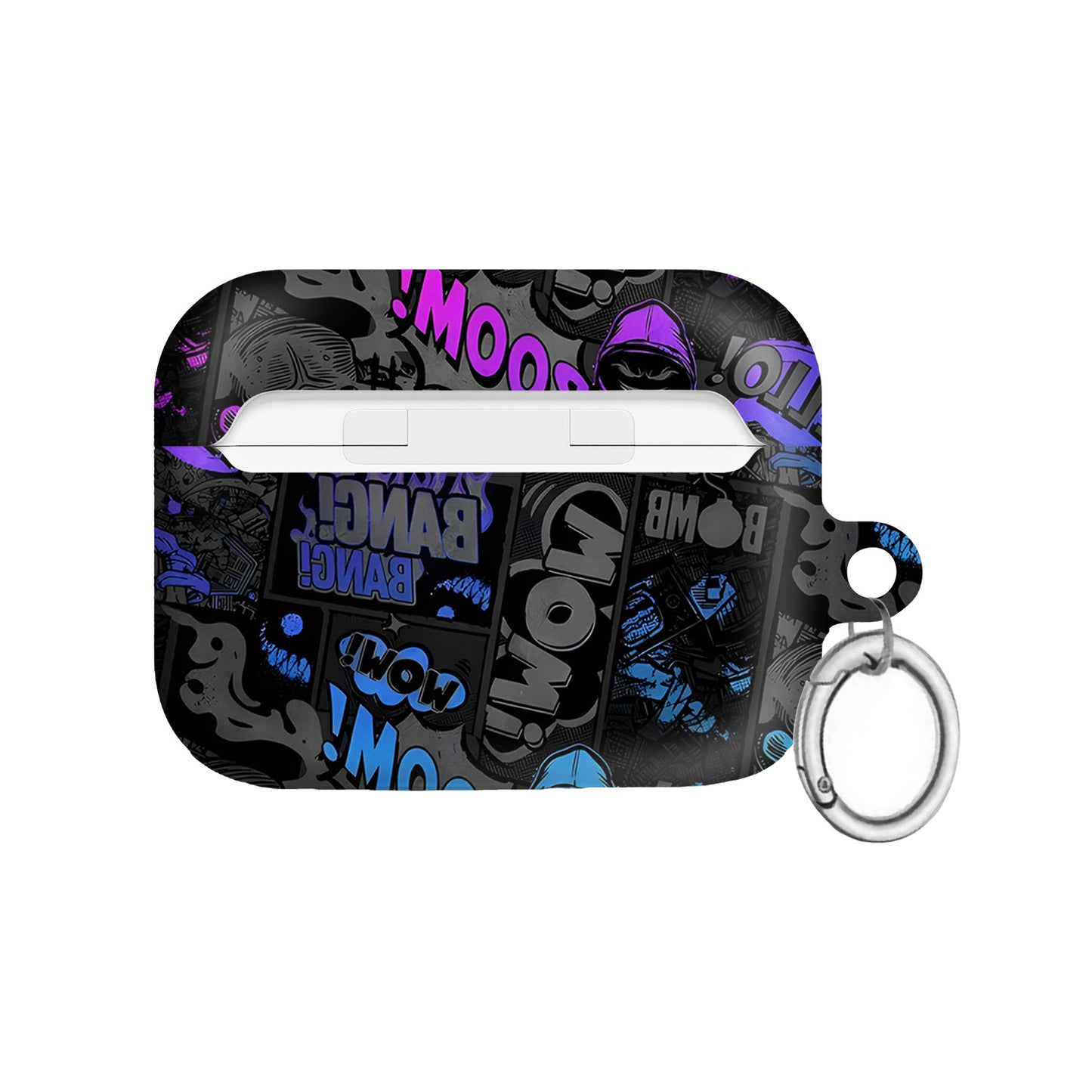 ¡BOOM! ¡BANG! ¡GUAU! 1 – Estuche para AirPods con estilo callejero de grafiti ANIME HUB