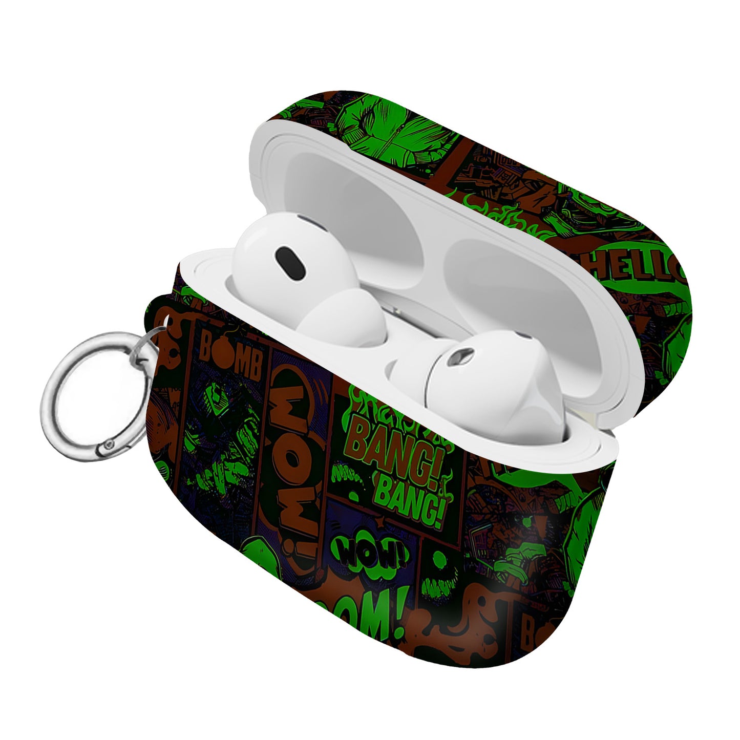¡BOOM! ¡BANG! ¡GUAU! 4 – Estuche para AirPods con estilo callejero de grafiti ANIME HUB