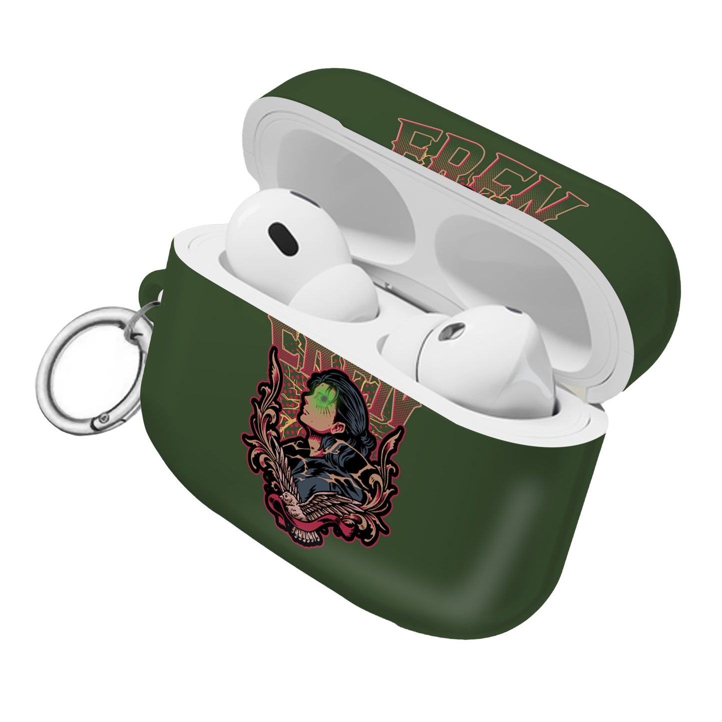 Funda para AirPods de Anime de Eren Attack on Titan 2 - ANIME HUB