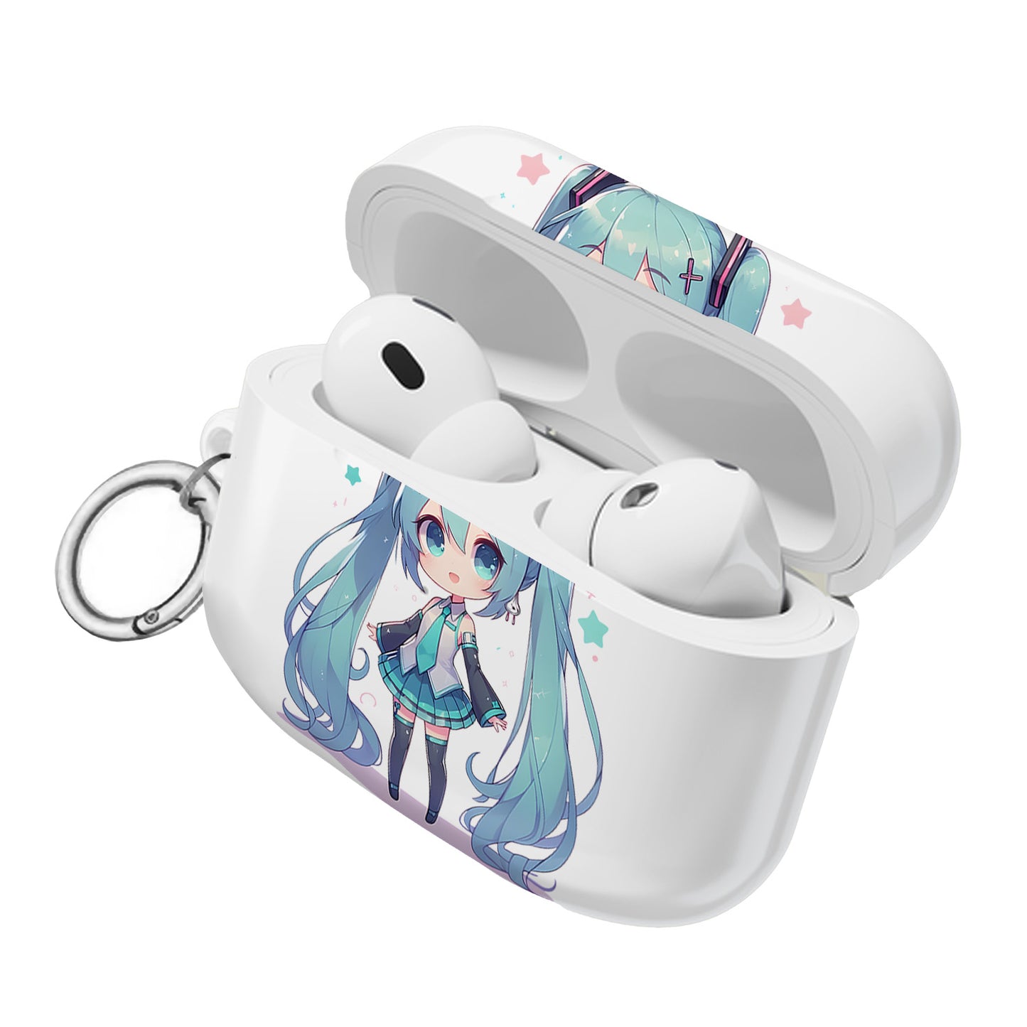 Funda protectora suave para AirPods de Hatsune Miku 1 - ANIME HUB