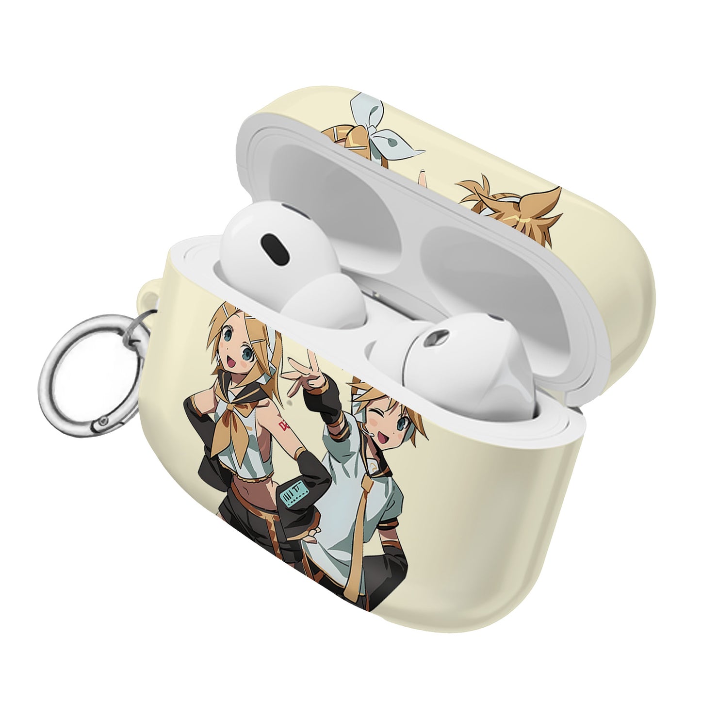 Funda protectora suave para AirPods de Kagamine Rin Len 1 - ANIME HUB