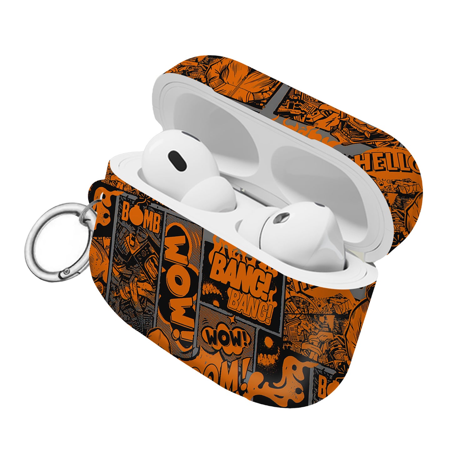 ¡BOOM! ¡BANG! ¡GUAU! 6 – Estuche para AirPods con estilo callejero de grafiti ANIME HUB