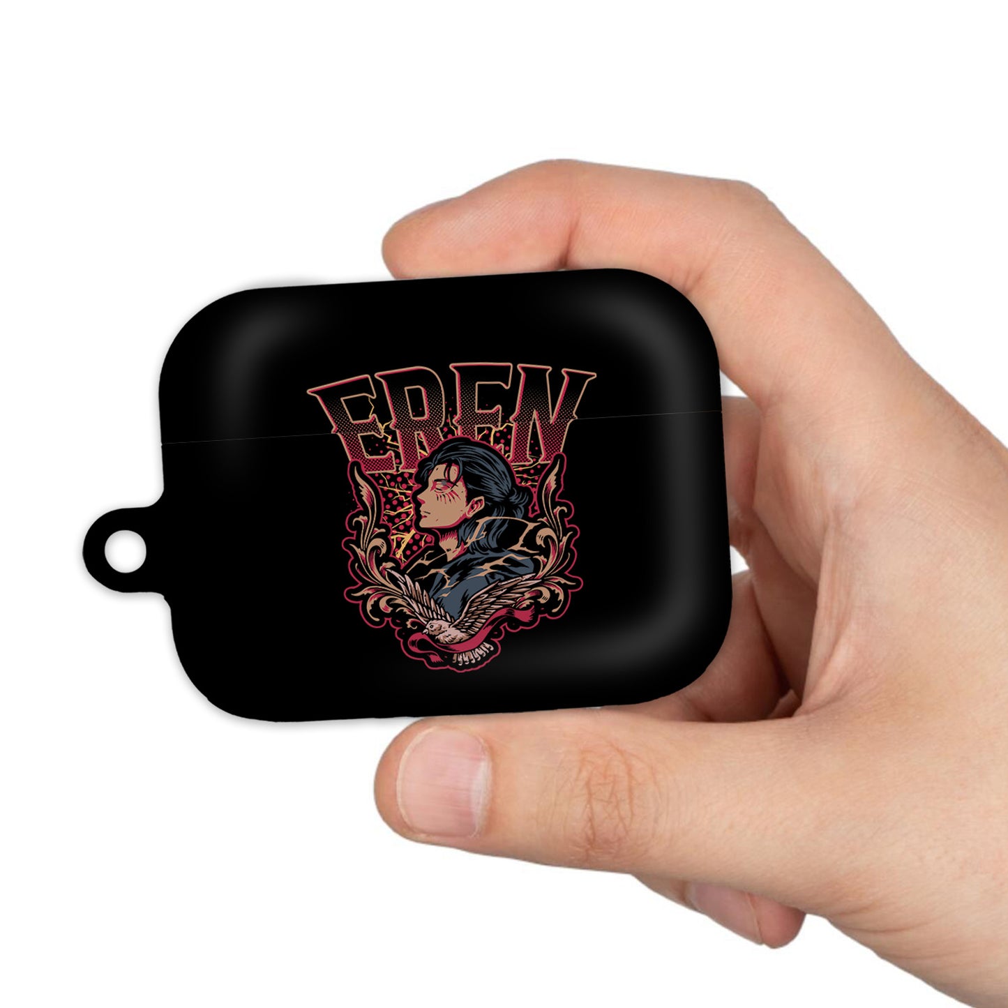Eren Ataque a los Titanes 1 – Funda de anime para AirPods ANIME HUB