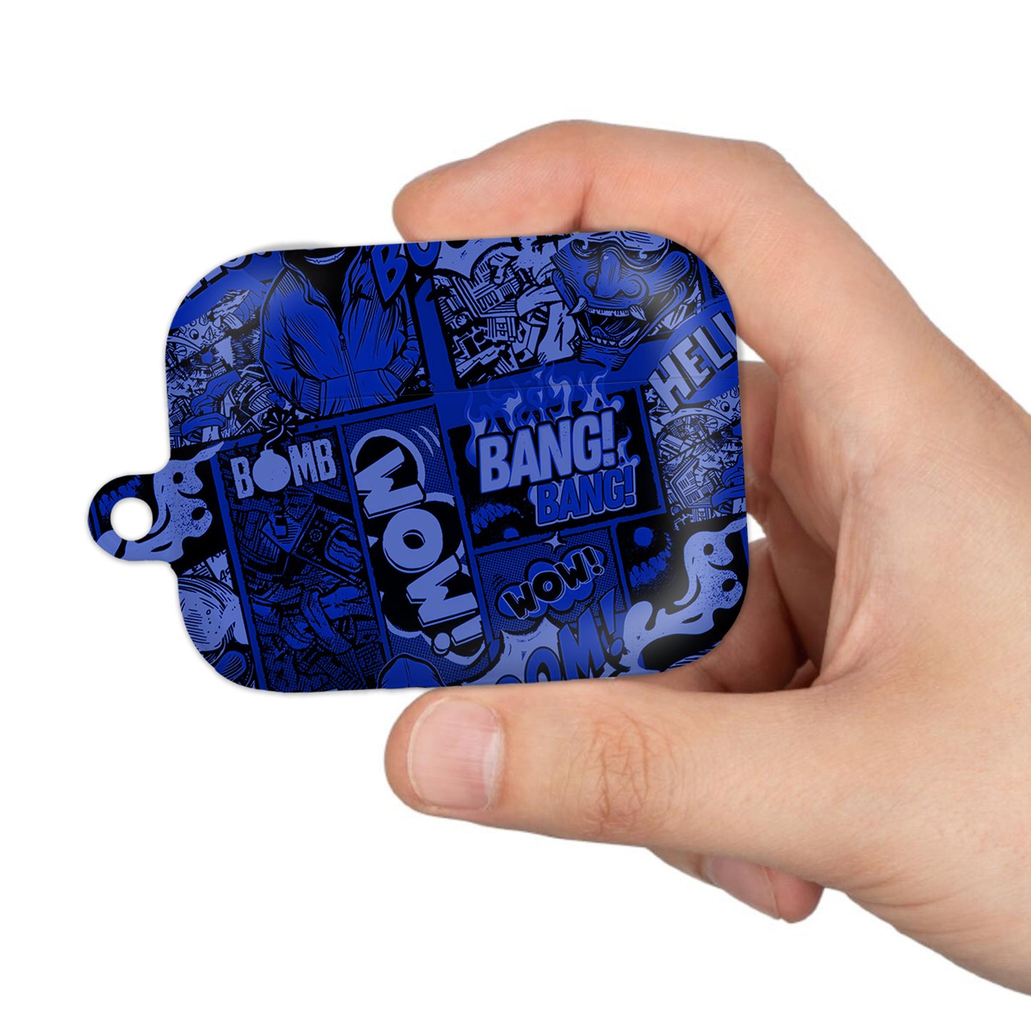 ¡BOOM! ¡BANG! ¡GUAU! 2 – Estuche para AirPods con estilo callejero de grafiti ANIME HUB