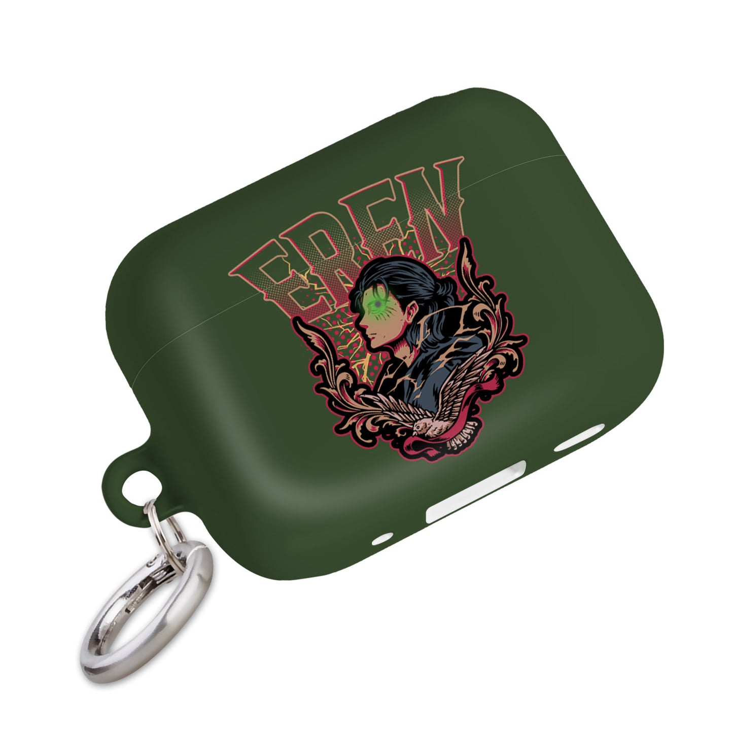 Funda para AirPods de Anime de Eren Attack on Titan 2 - ANIME HUB