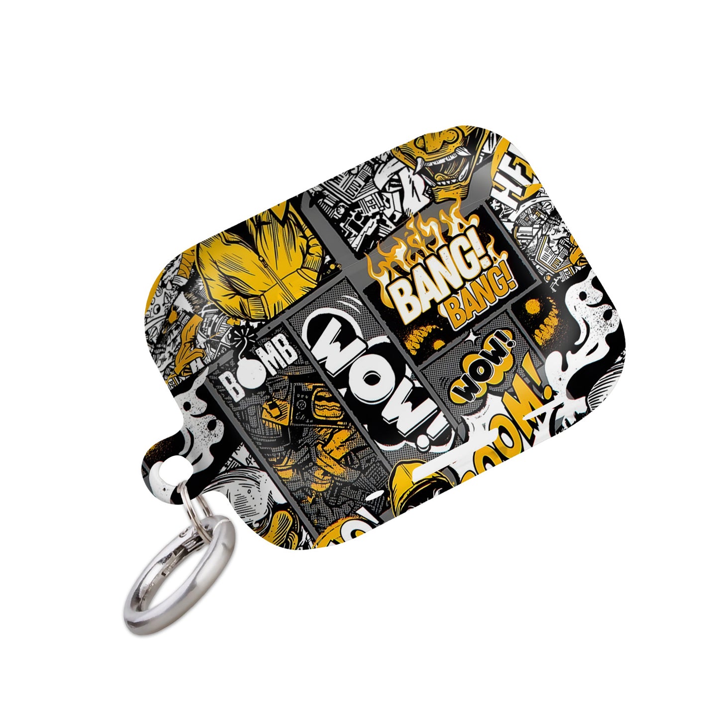¡BOOM! ¡BANG! ¡GUAU! 9 – Estuche para AirPods con estilo callejero de grafiti ANIME HUB