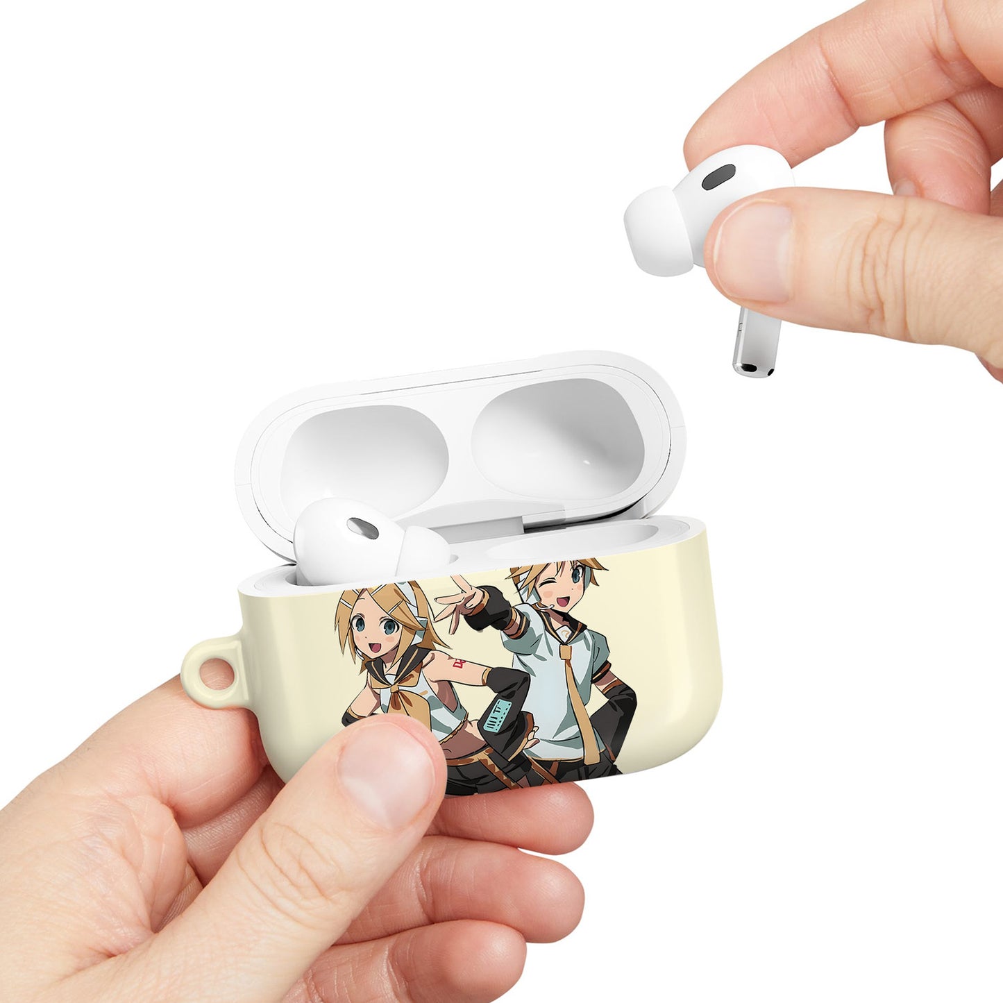 Funda protectora suave para AirPods de Kagamine Rin Len 1 - ANIME HUB
