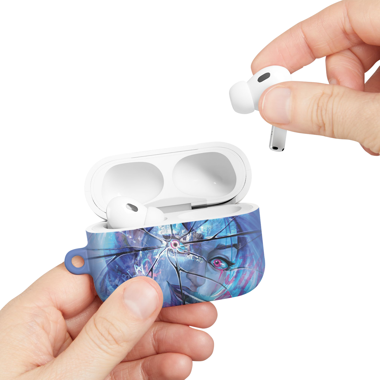 ¡BOOM! ¡BANG! ¡GUAU! 9 – Estuche para AirPods con estilo callejero de grafiti ANIME HUB