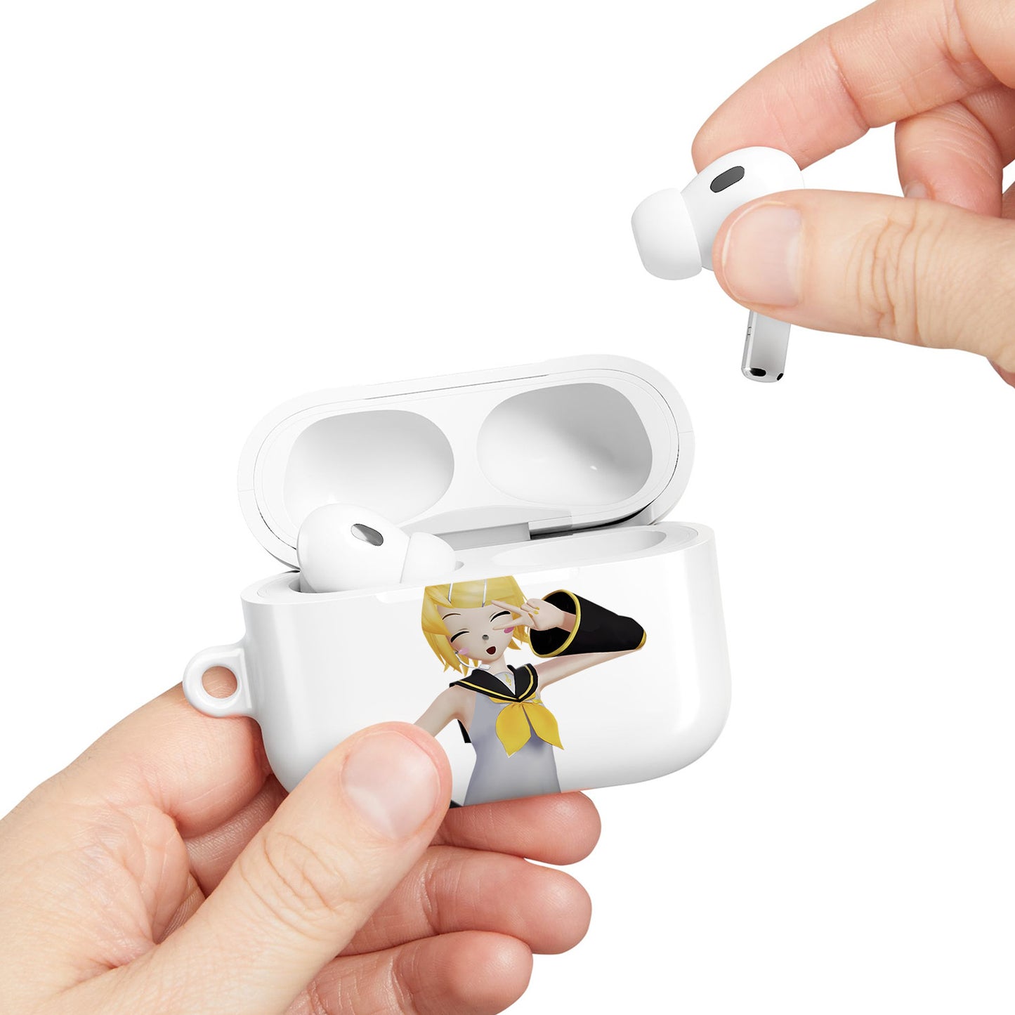 Funda protectora suave para AirPods 3 de Kagamine Rin Len - ANIME HUB
