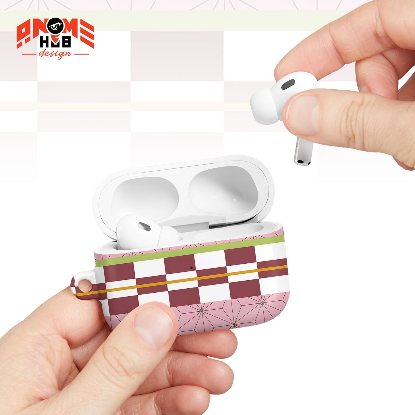 Demoon Slayerr – Kaamaddo Nezzzukko 1 Airpods Case ANIME HUB