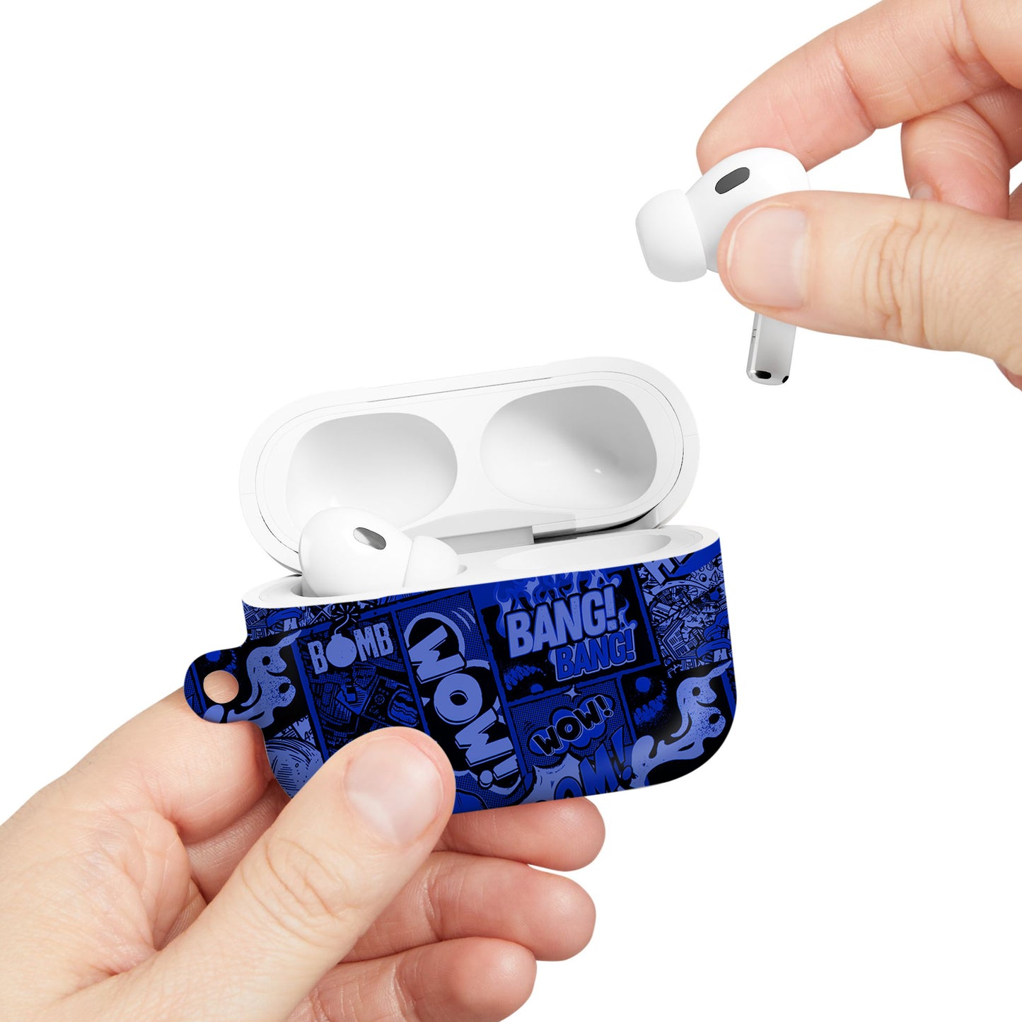 ¡BOOM! ¡BANG! ¡GUAU! 2 – Estuche para AirPods con estilo callejero de grafiti ANIME HUB