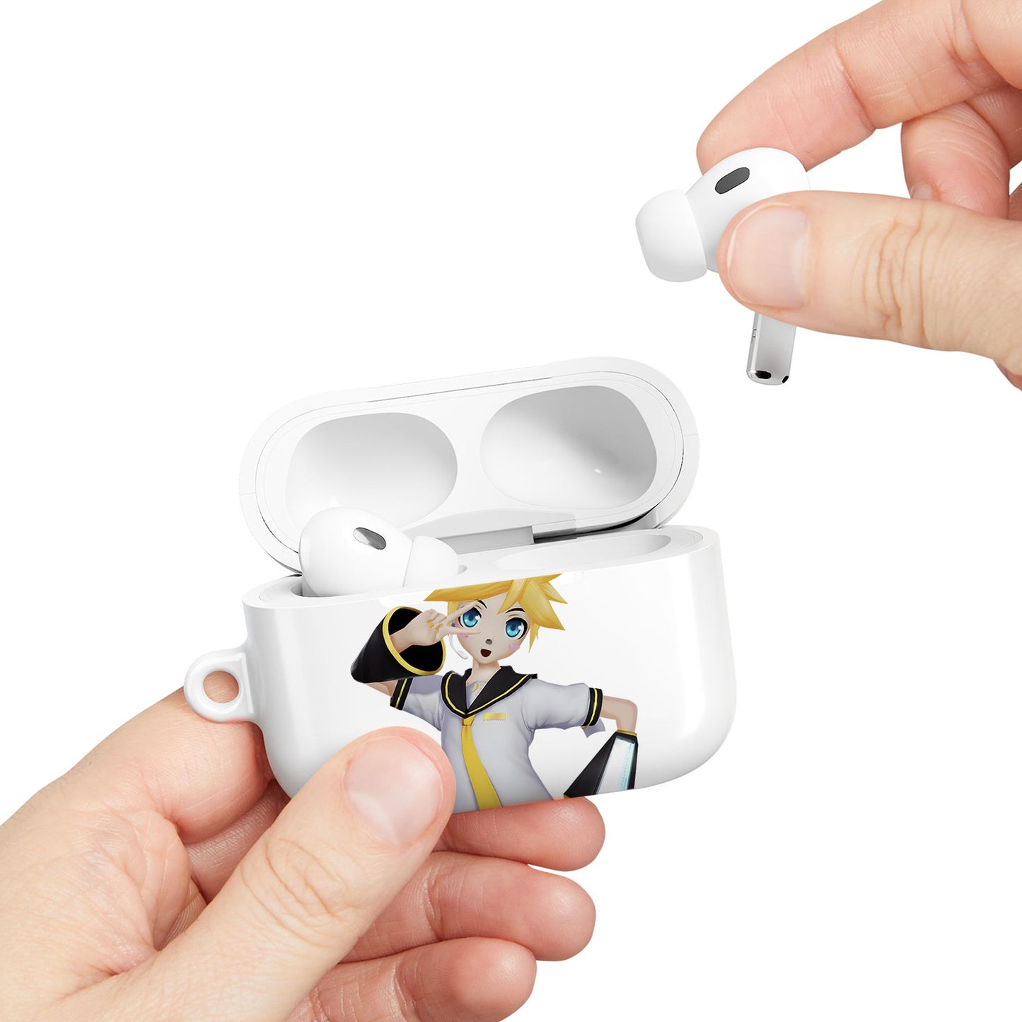 Funda protectora suave para AirPods 2 de Kagamine Rin Len - ANIME HUB