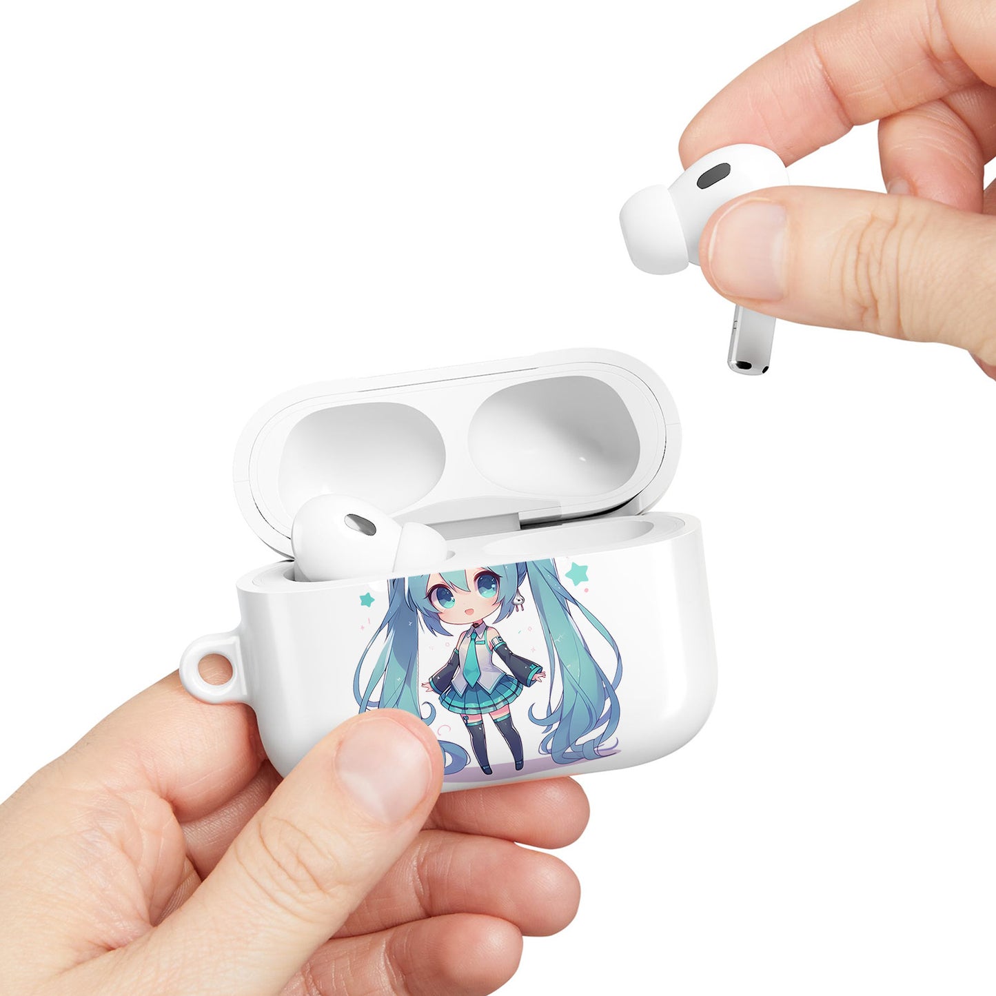 Funda protectora suave para AirPods 2 de Hatsune Miku ANIME HUB