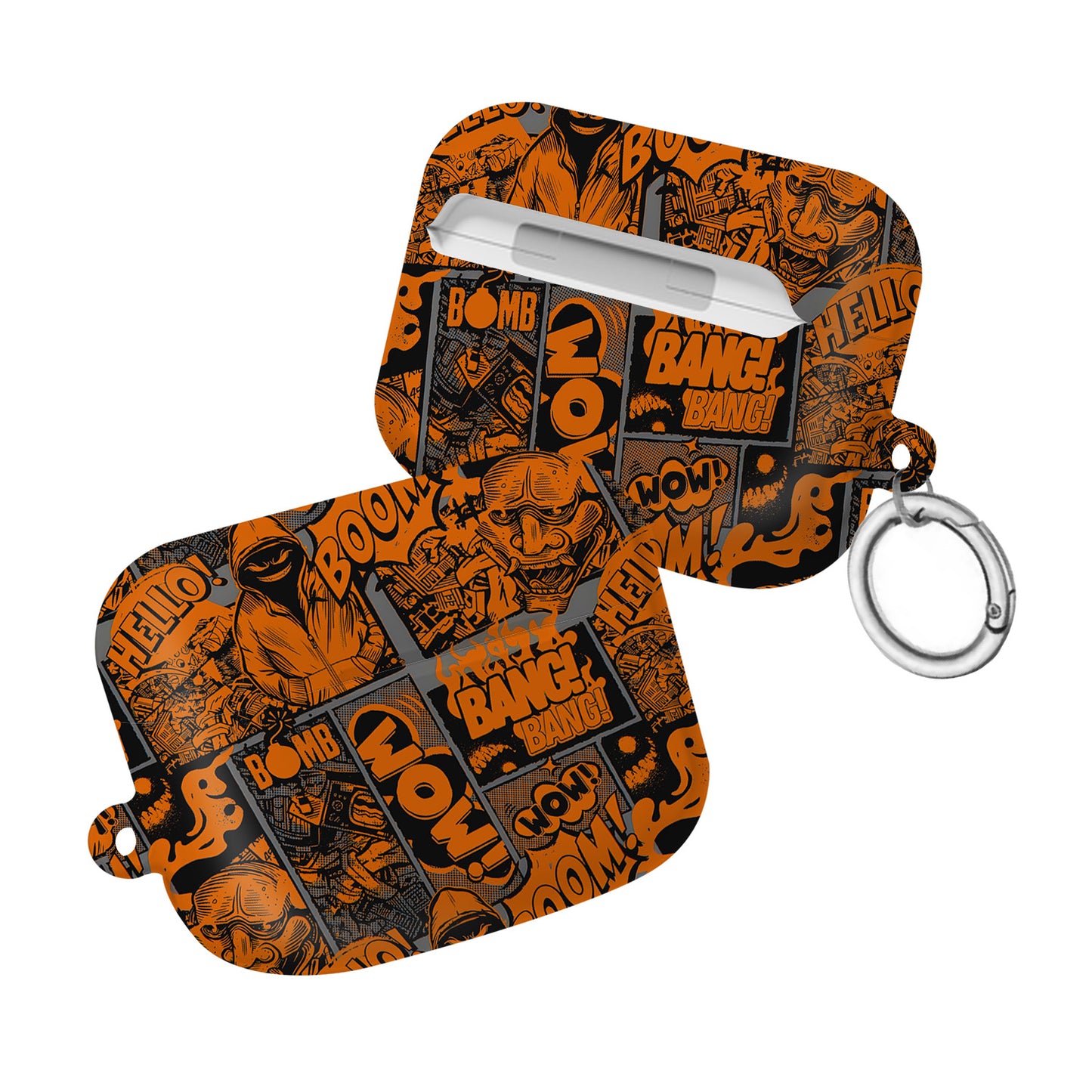 ¡BOOM! ¡BANG! ¡GUAU! 6 – Estuche para AirPods con estilo callejero de grafiti ANIME HUB