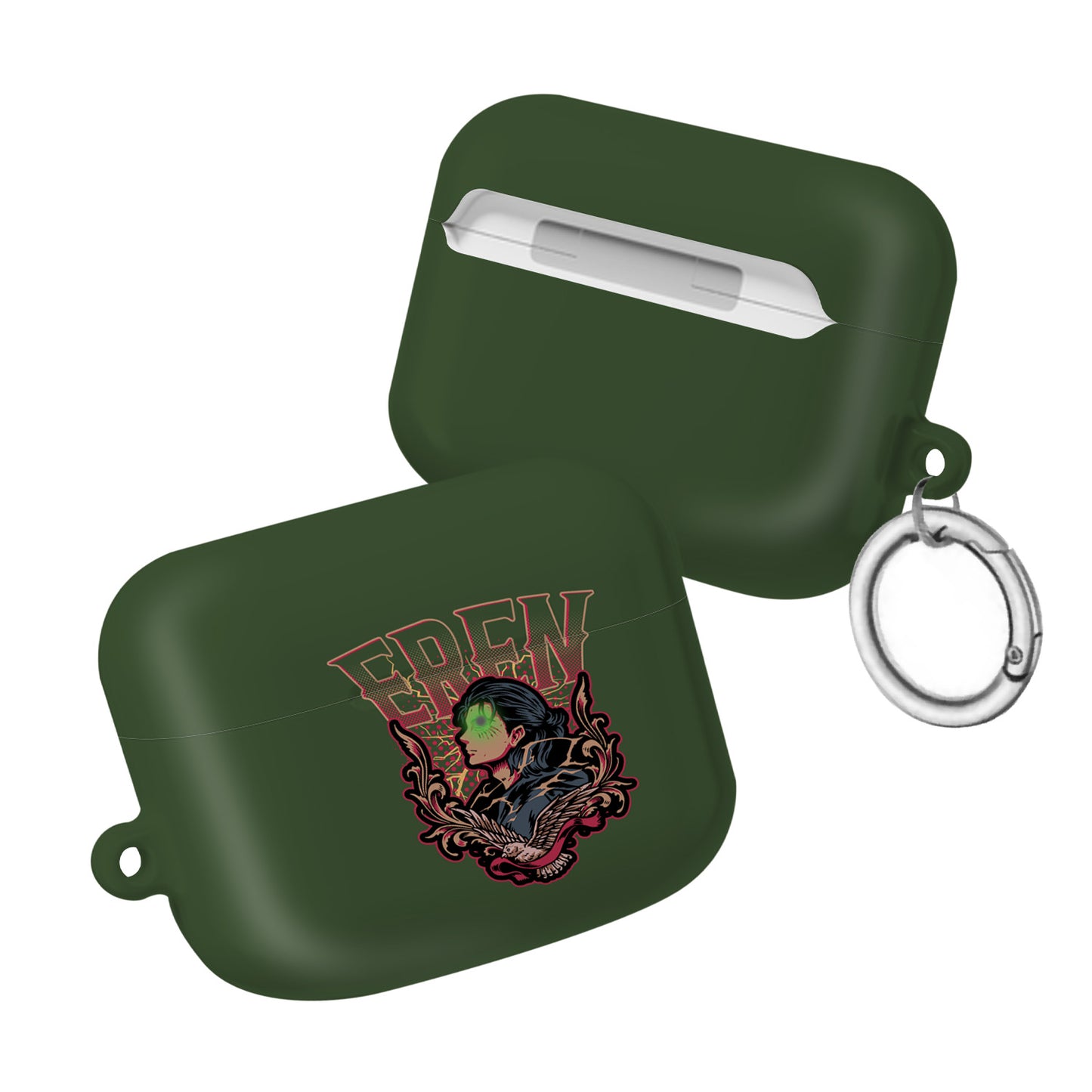 Funda para AirPods de Anime de Eren Attack on Titan 2 - ANIME HUB