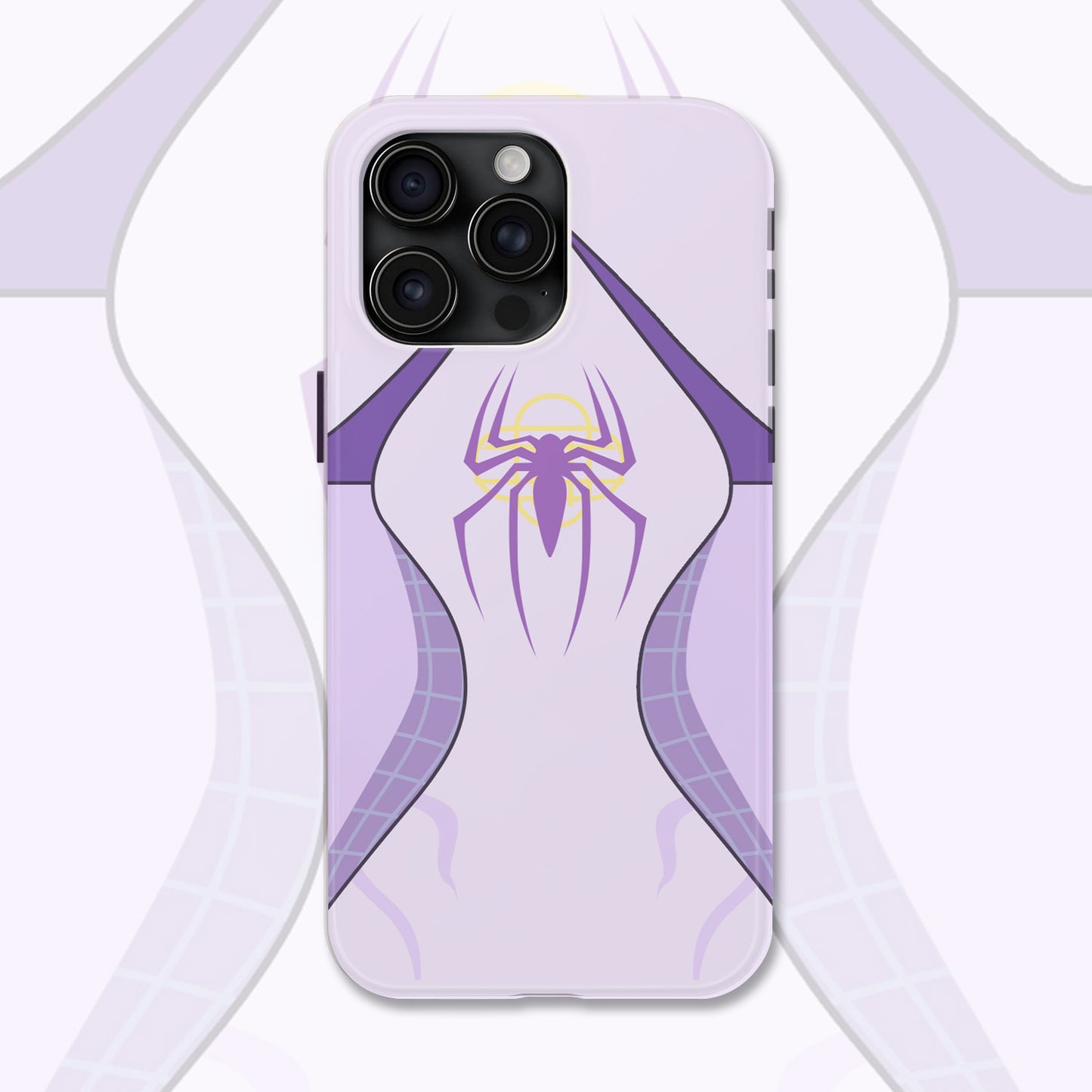 Spider-Gwen Inspired Phone Case 2 – Superhero Costume Design ANIME HUB