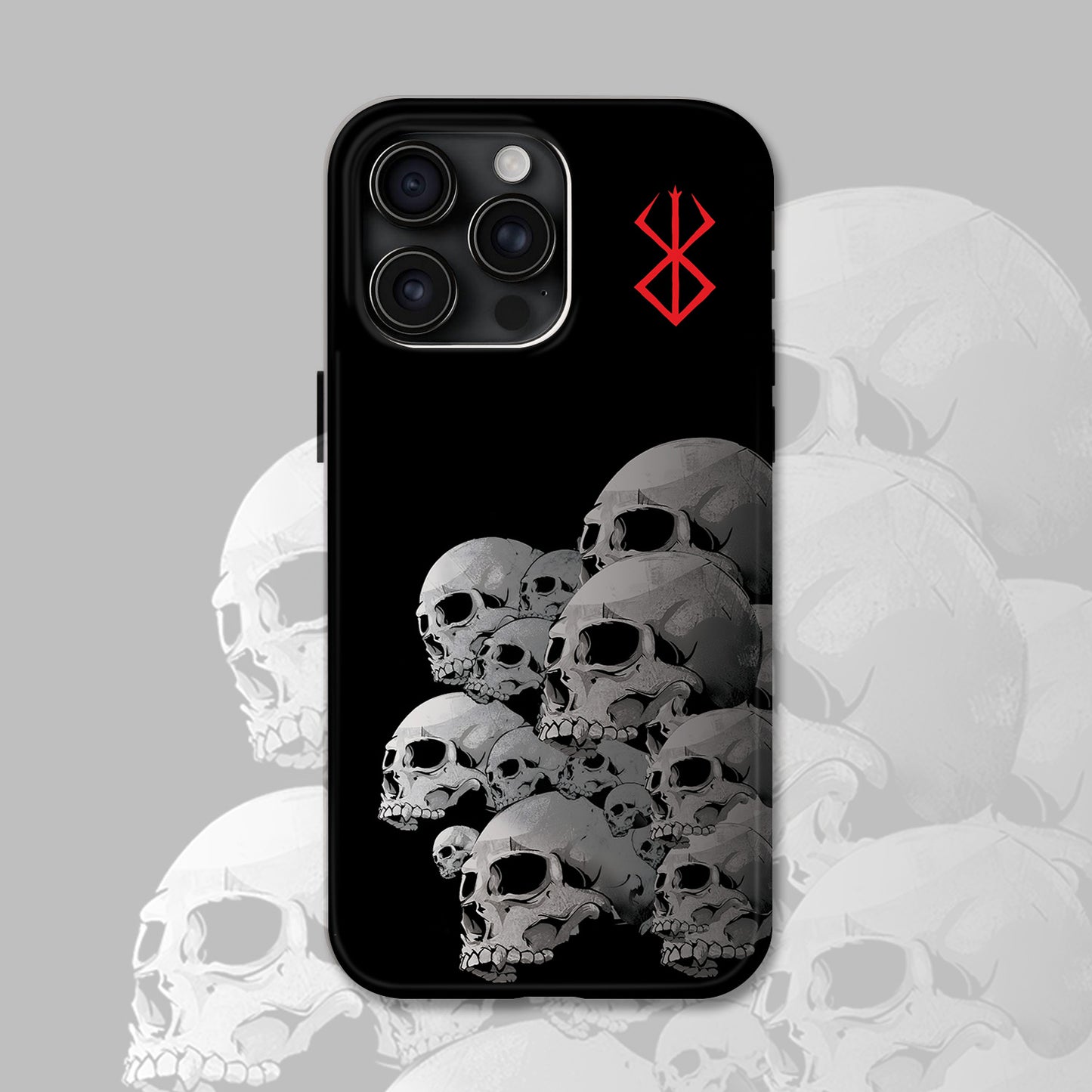 Berserk Manga Skull Phone Case – Dark Anime Design ANIME HUB