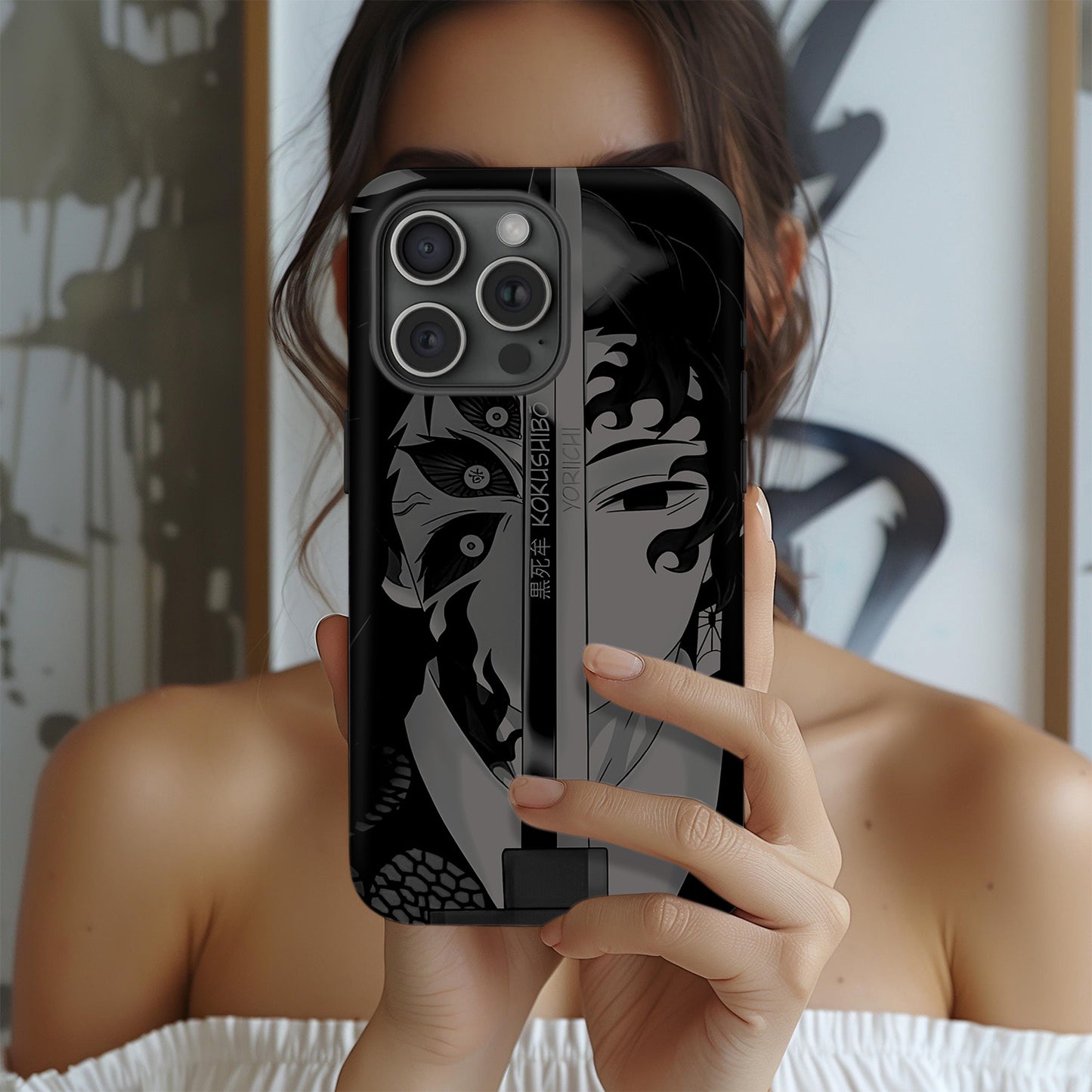 Demon Slayerr – Kokushibo Phone Case ANIME HUB