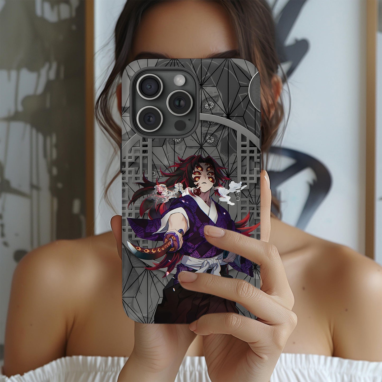Demon Slayerr – Kokushibo 1 Phone Case ANIME HUB