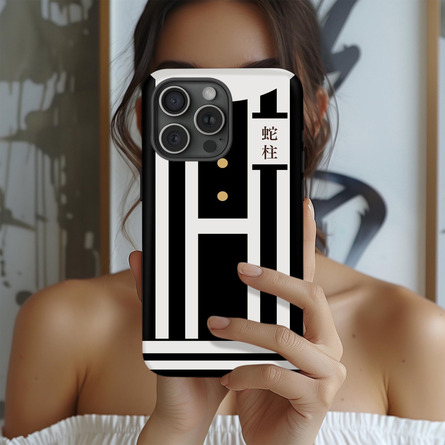 Demon Slayerr – Iguro Obanai 2 Phone Case ANIME HUB