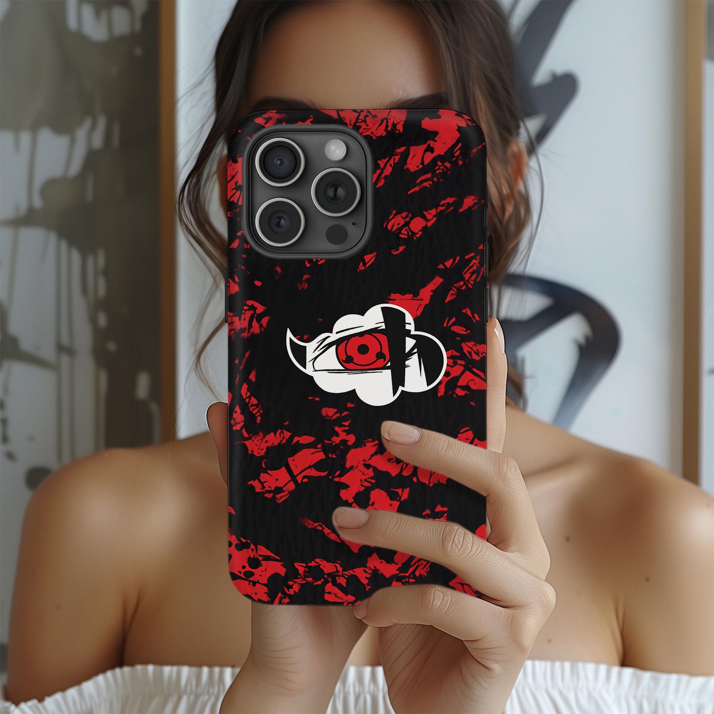 Narutoo 2 – Akatsuki Cloud Anime Phone Case ANIME HUB