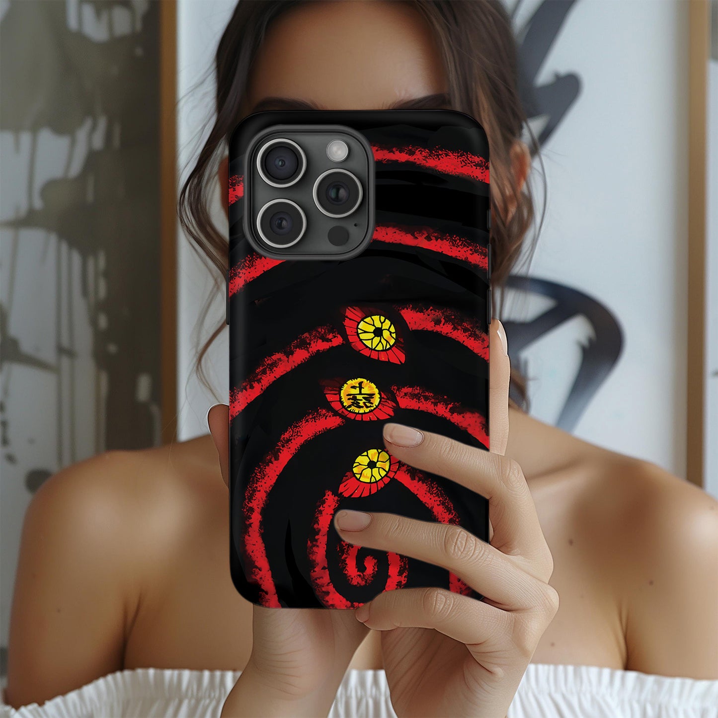 Demon Slayerr – Kokushibo 2 Phone Case ANIME HUB