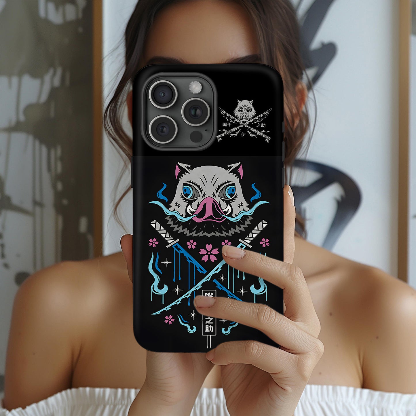 Demon Slayerr – Hashibira Inosuke 1 Phone Case ANIME HUB