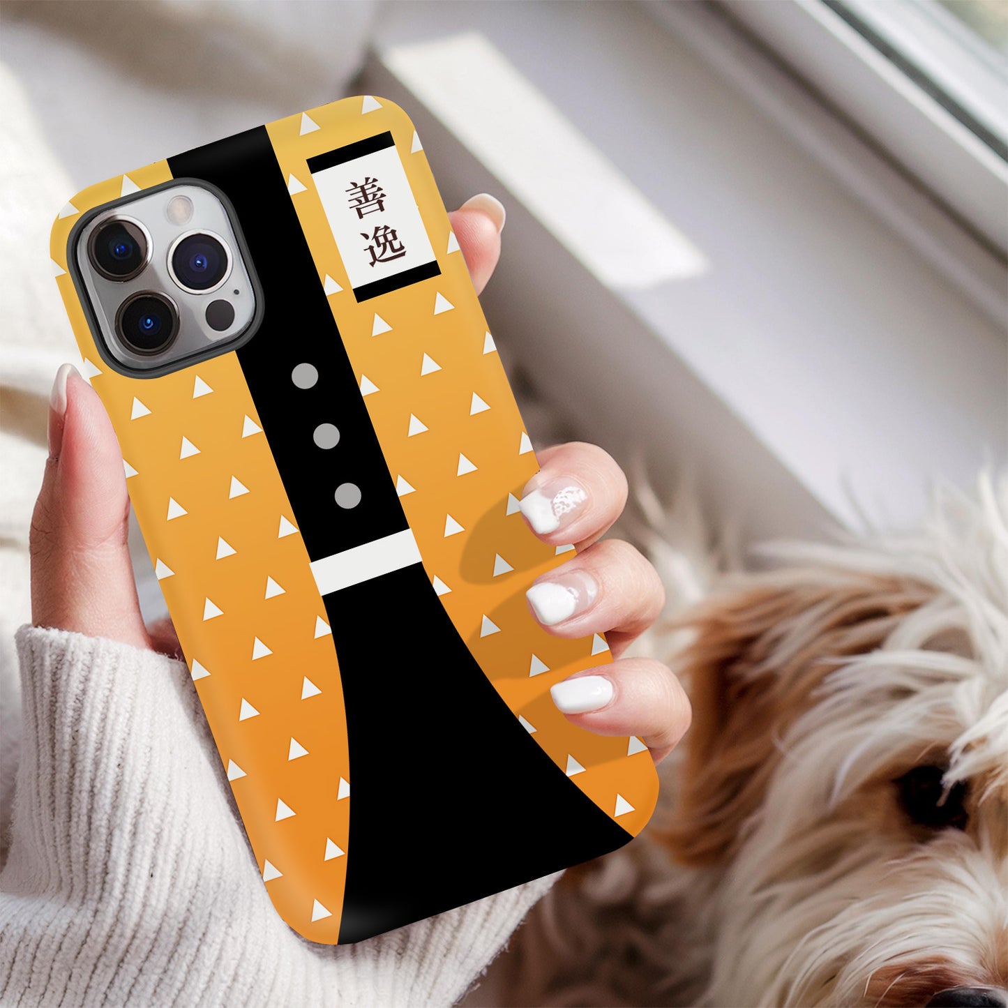 Demon Slayerr – Agatsuma Zenitsu 2 Phone Case ANIME HUB