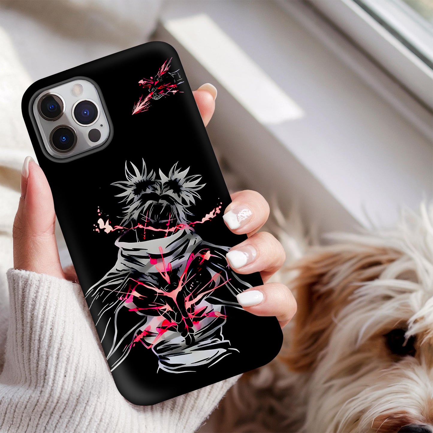 Jujutsu Kaisenn – Gojo Satoru Inspired Protective Cover Phone Case ANIME HUB