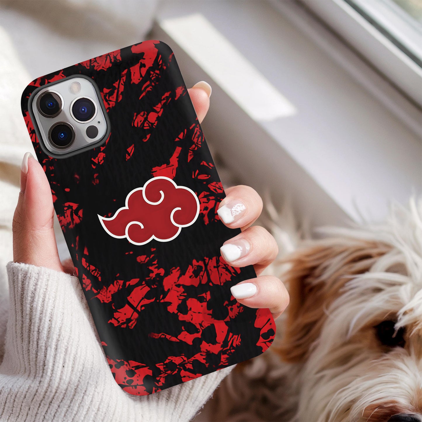 Narutoo 1 – Akatsuki Cloud Anime Phone Case ANIME HUB