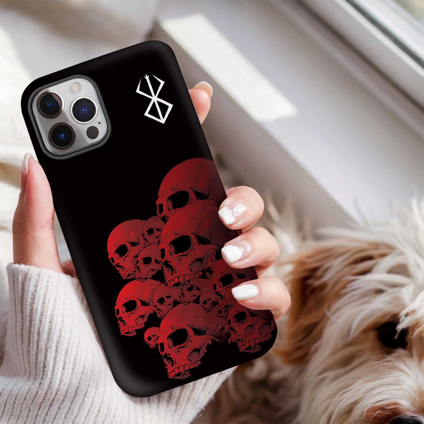 Berserk Manga Skull Phone Case 1 – Dark Anime Design ANIME HUB