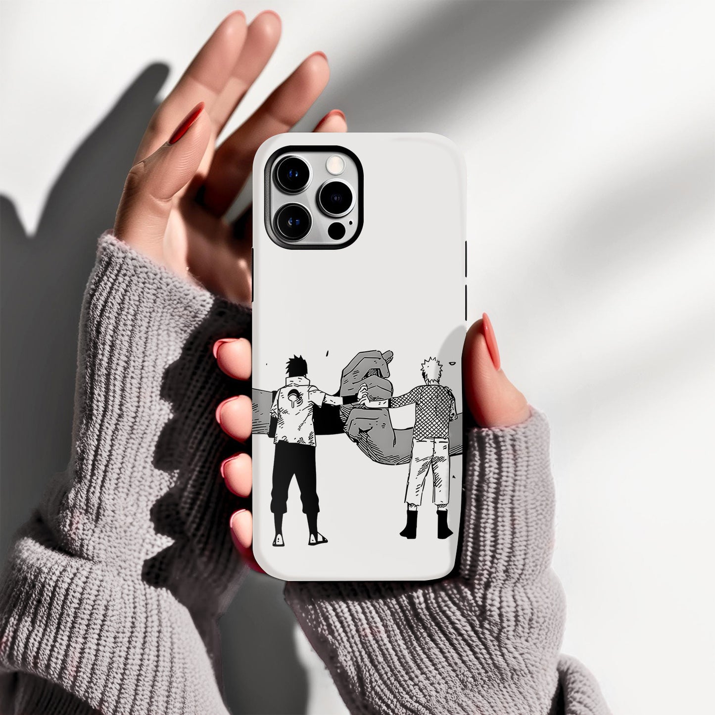 Narutoo 2 – Itachi & Sasuke Uchiha Throne Scene Phone Case ANIME HUB