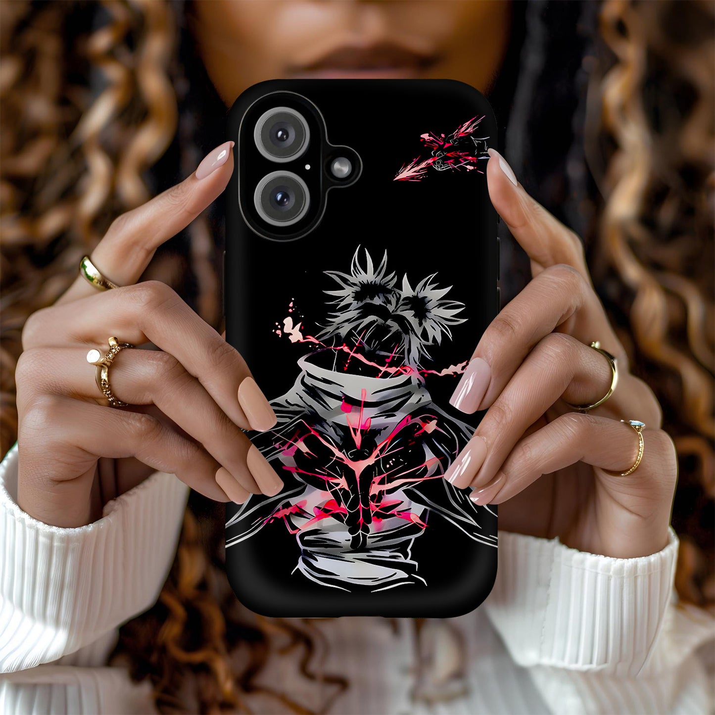 Jujutsu Kaisenn – Gojo Satoru Inspired Protective Cover Phone Case ANIME HUB