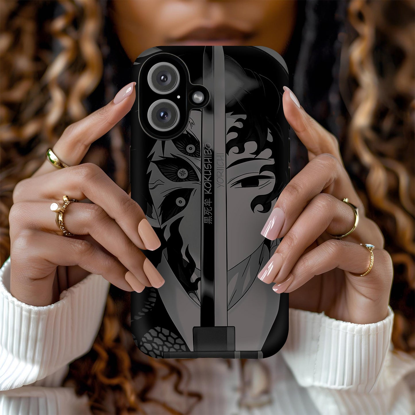 Demon Slayerr – Kokushibo Phone Case ANIME HUB