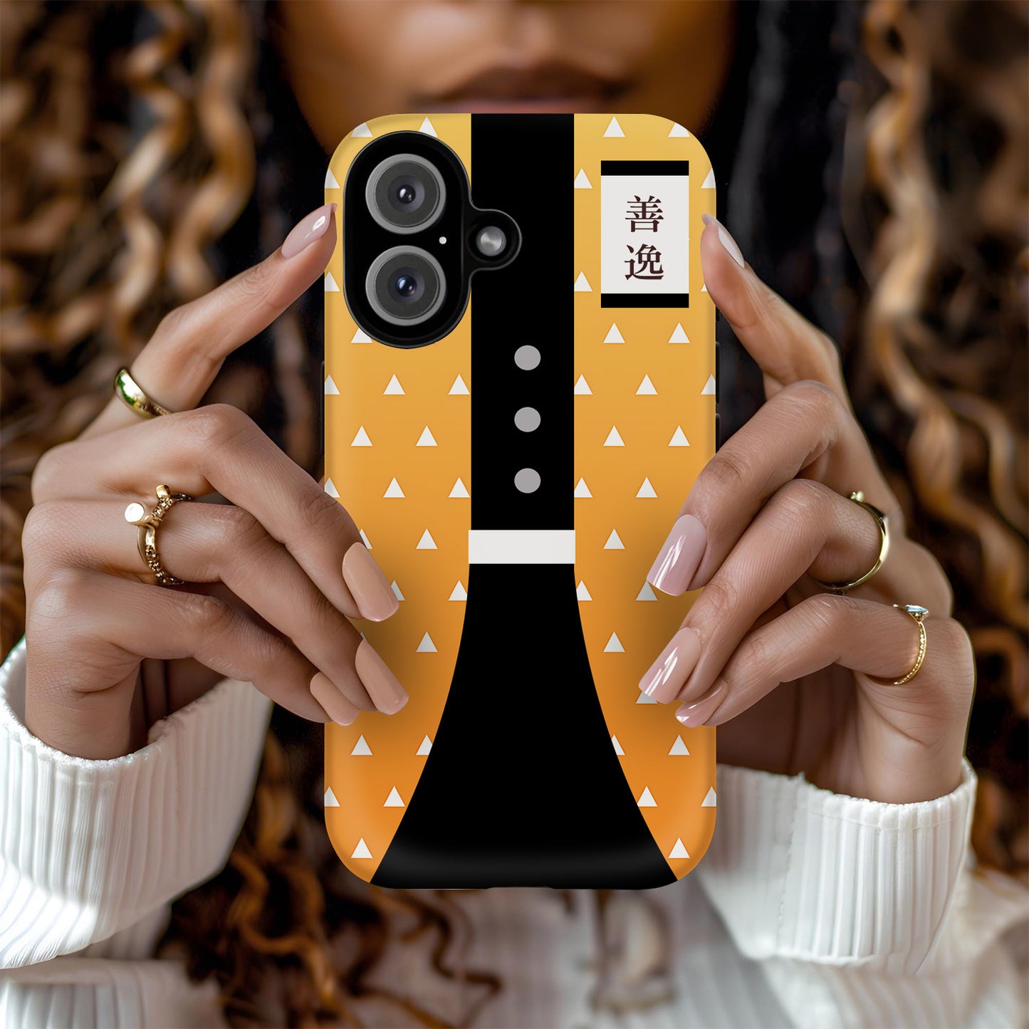Demon Slayerr – Agatsuma Zenitsu 2 Phone Case ANIME HUB