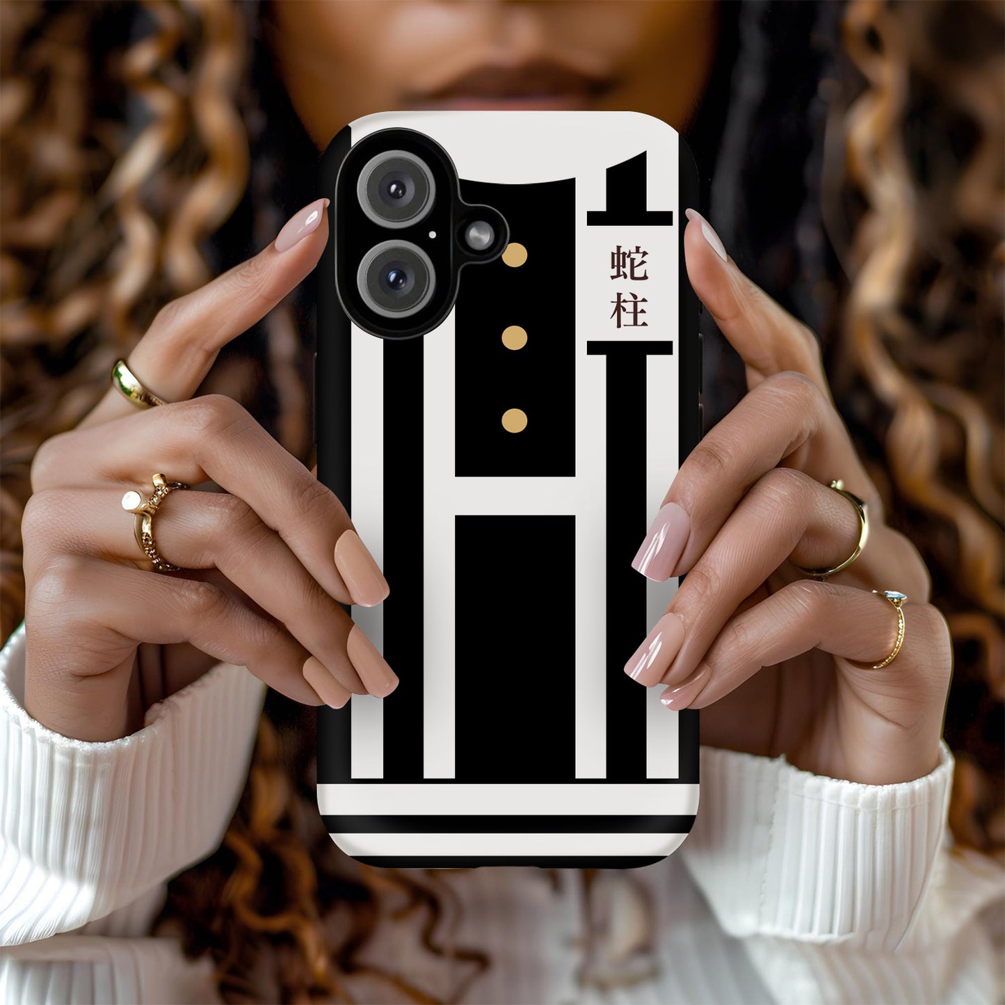 Demon Slayerr – Iguro Obanai 2 Phone Case ANIME HUB