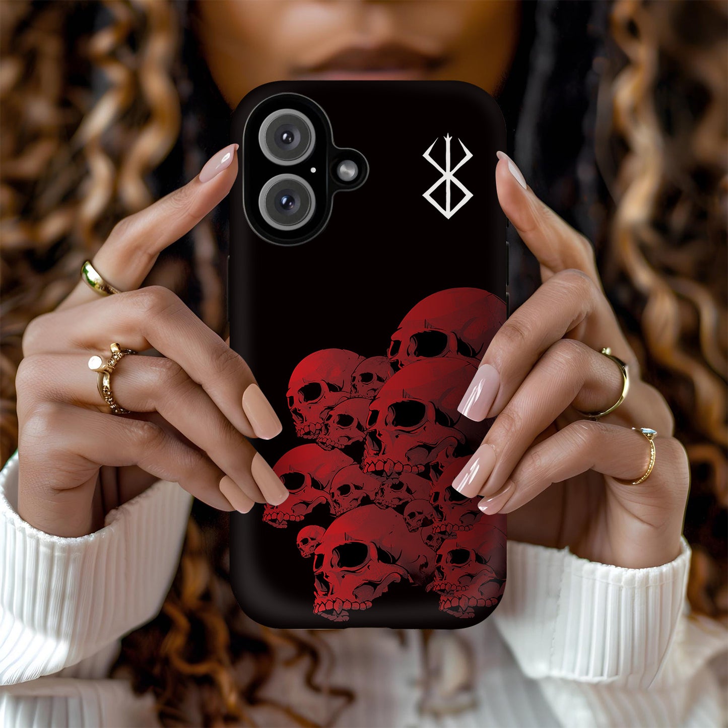 Berserk Manga Skull Phone Case 1 – Dark Anime Design ANIME HUB