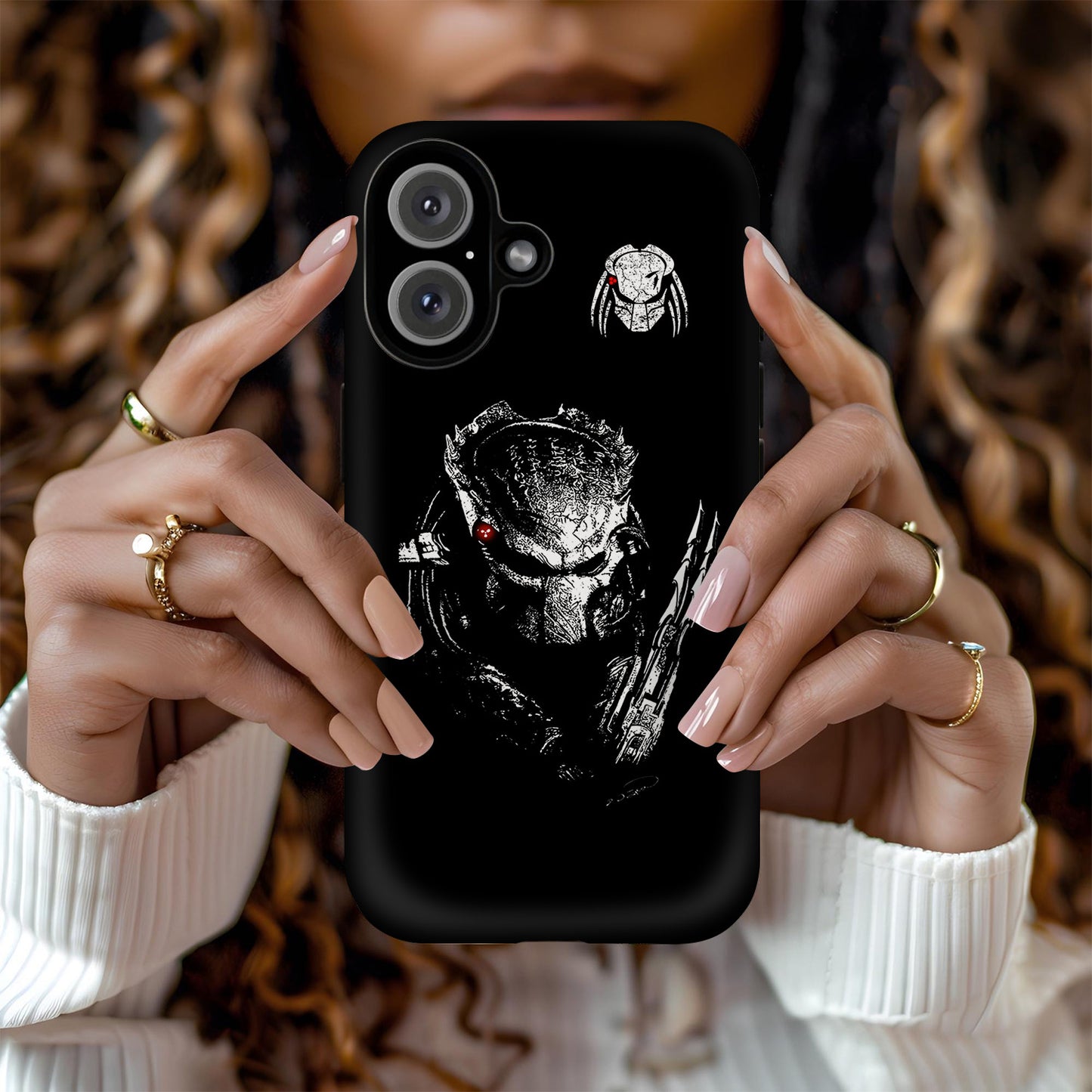 Predatorr iPhone Case – Alien Hunter Sci-Fi Inspired Design ANIME HUB