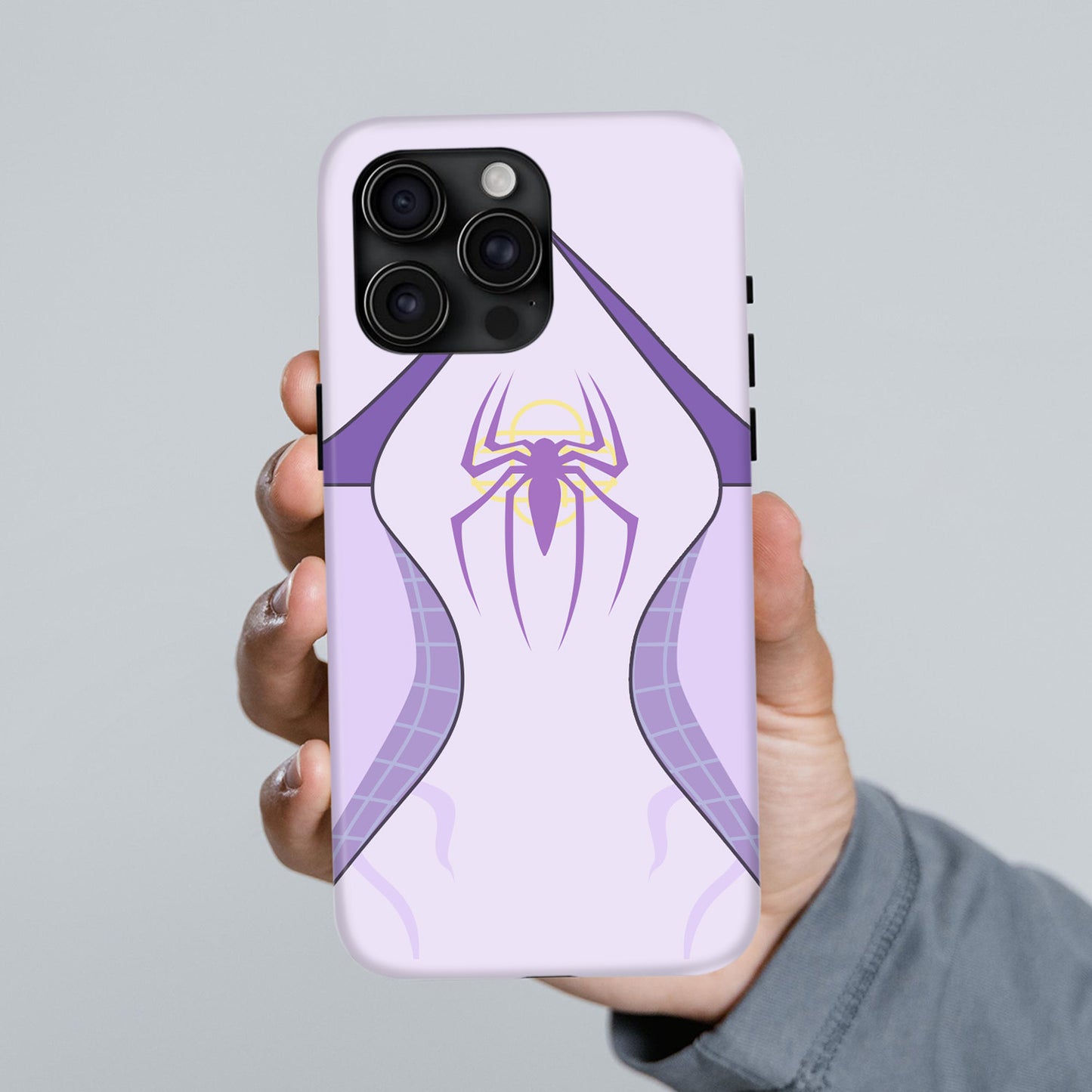 Spider-Gwen Inspired Phone Case 2 – Superhero Costume Design ANIME HUB