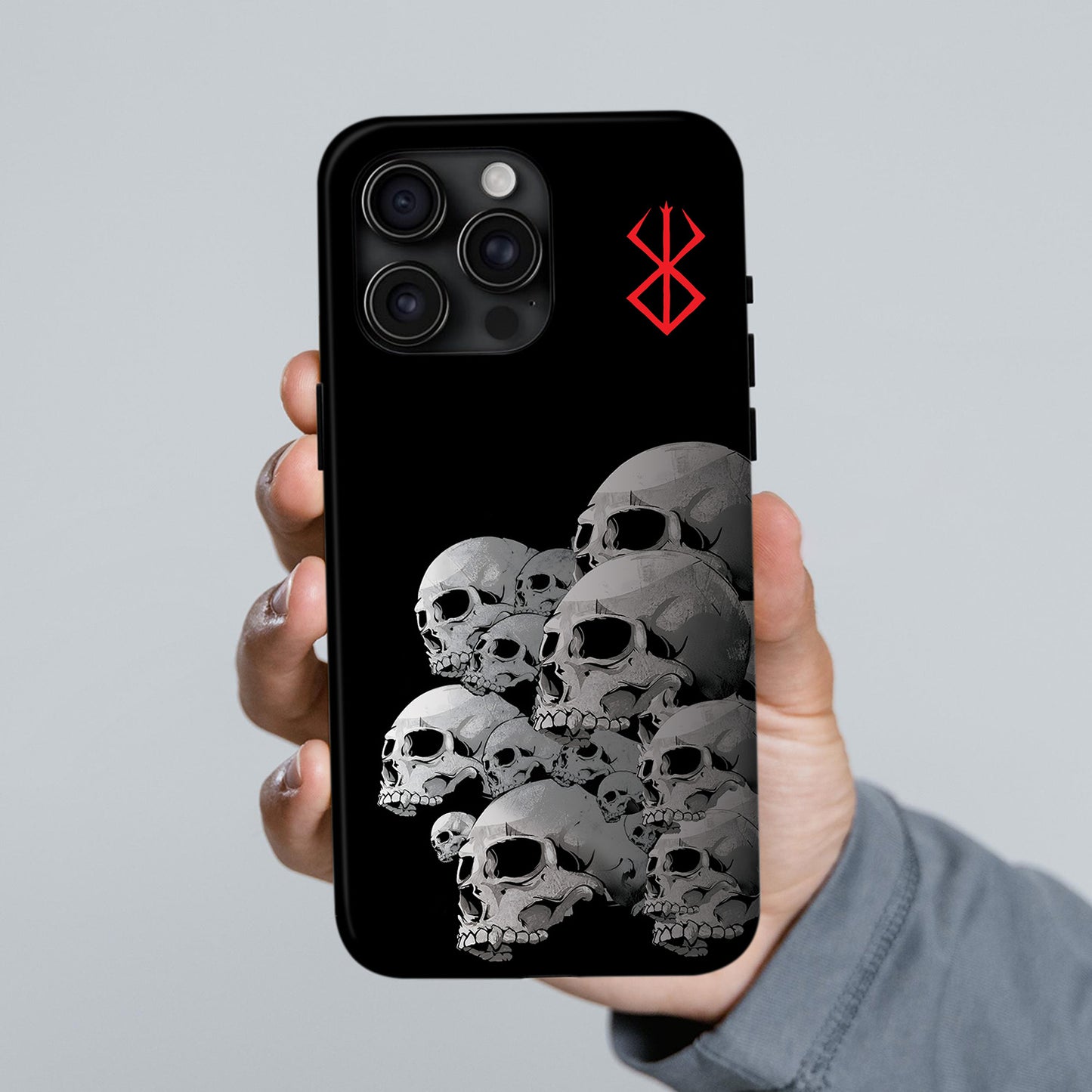 Berserk Manga Skull Phone Case – Dark Anime Design ANIME HUB