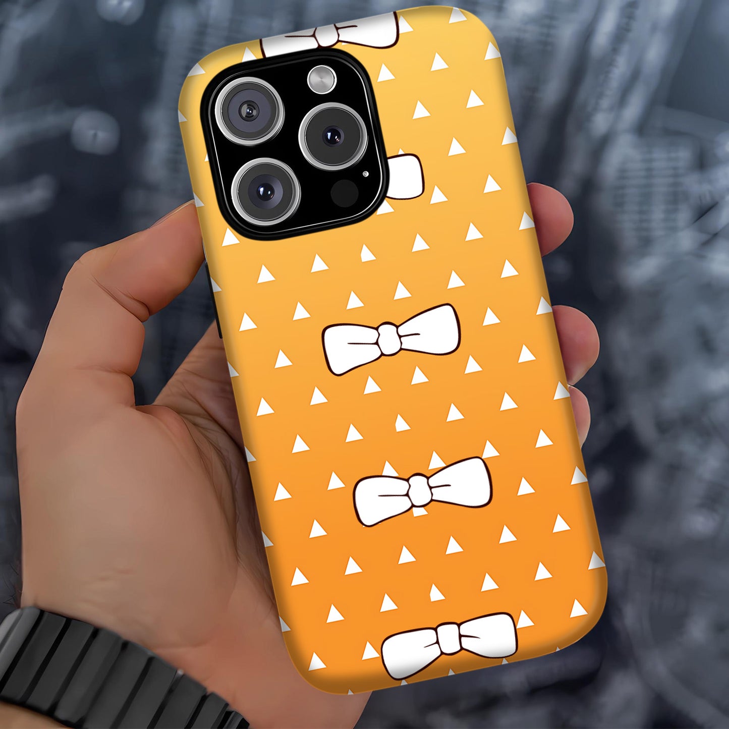 Demoon Slayerr – Aggatssuma Zeenittsu 1 Phone Case ANIME HUB