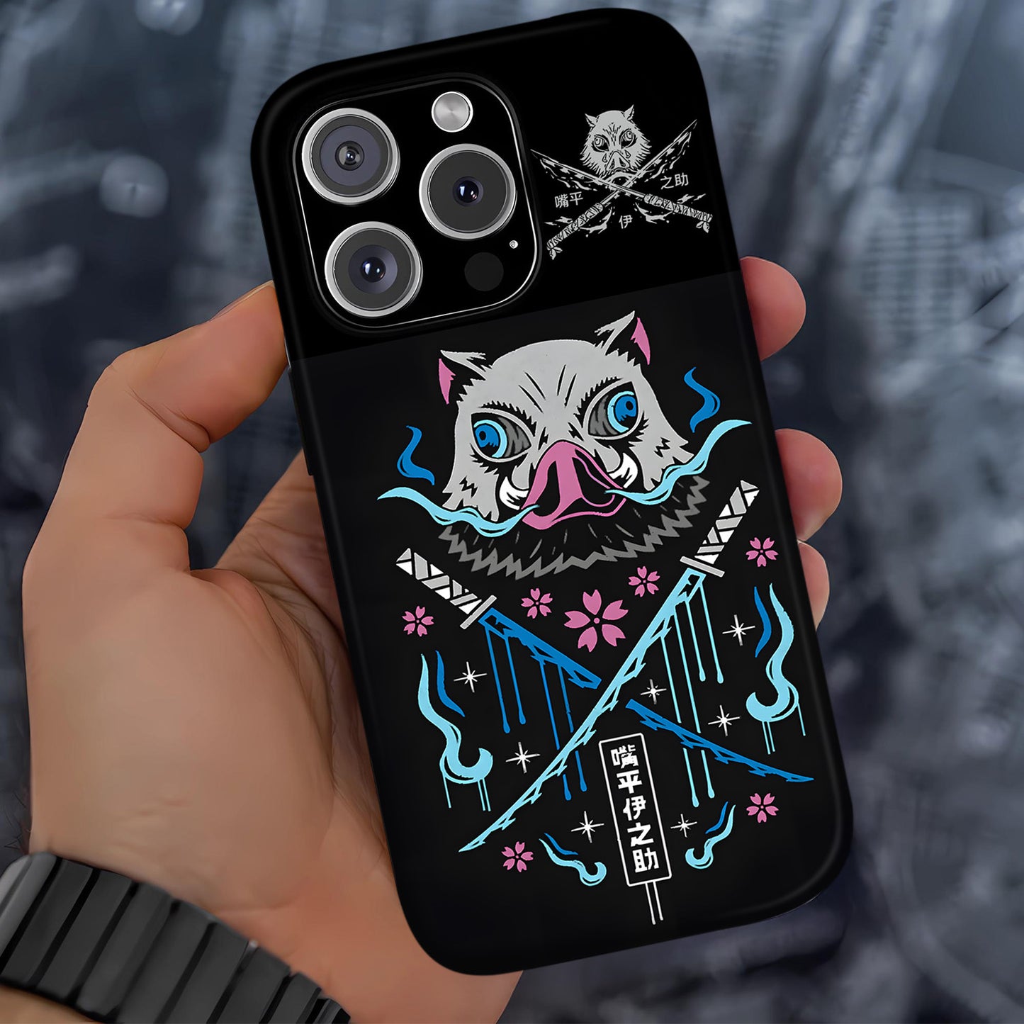 Demon Slayerr – Hashibira Inosuke 1 Phone Case ANIME HUB