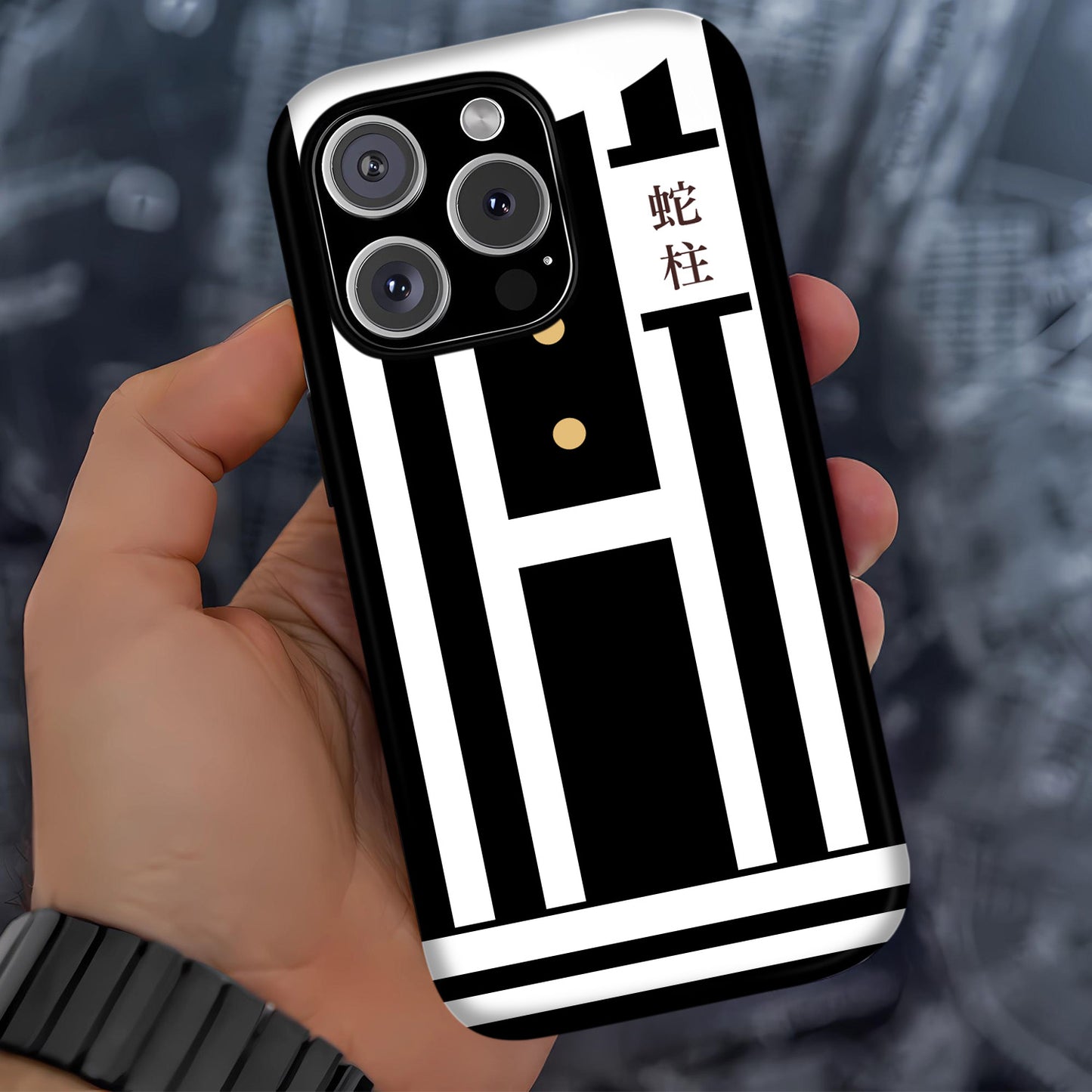 Demon Slayerr – Iguro Obanai 2 Phone Case ANIME HUB