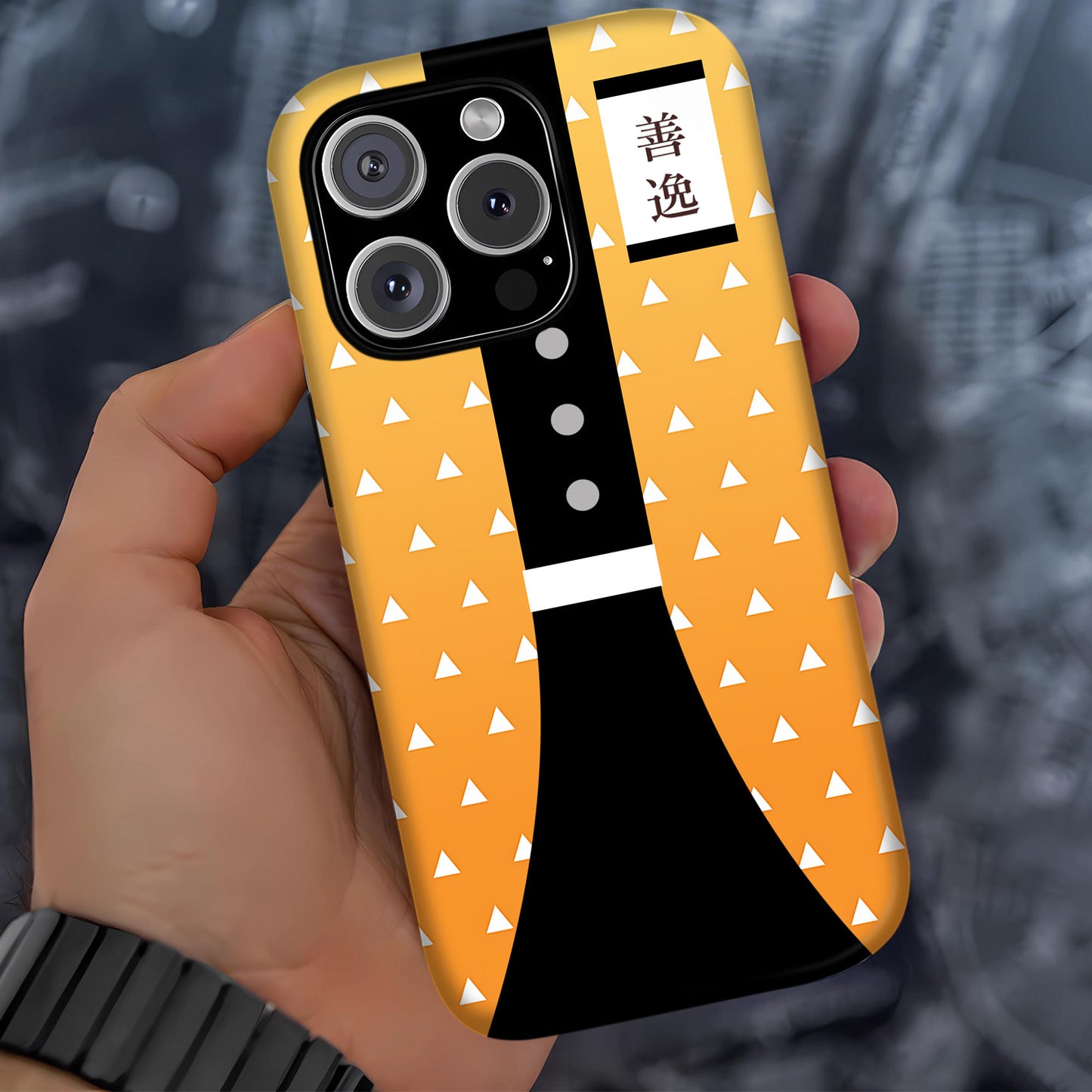 Demon Slayerr – Agatsuma Zenitsu 2 Phone Case ANIME HUB