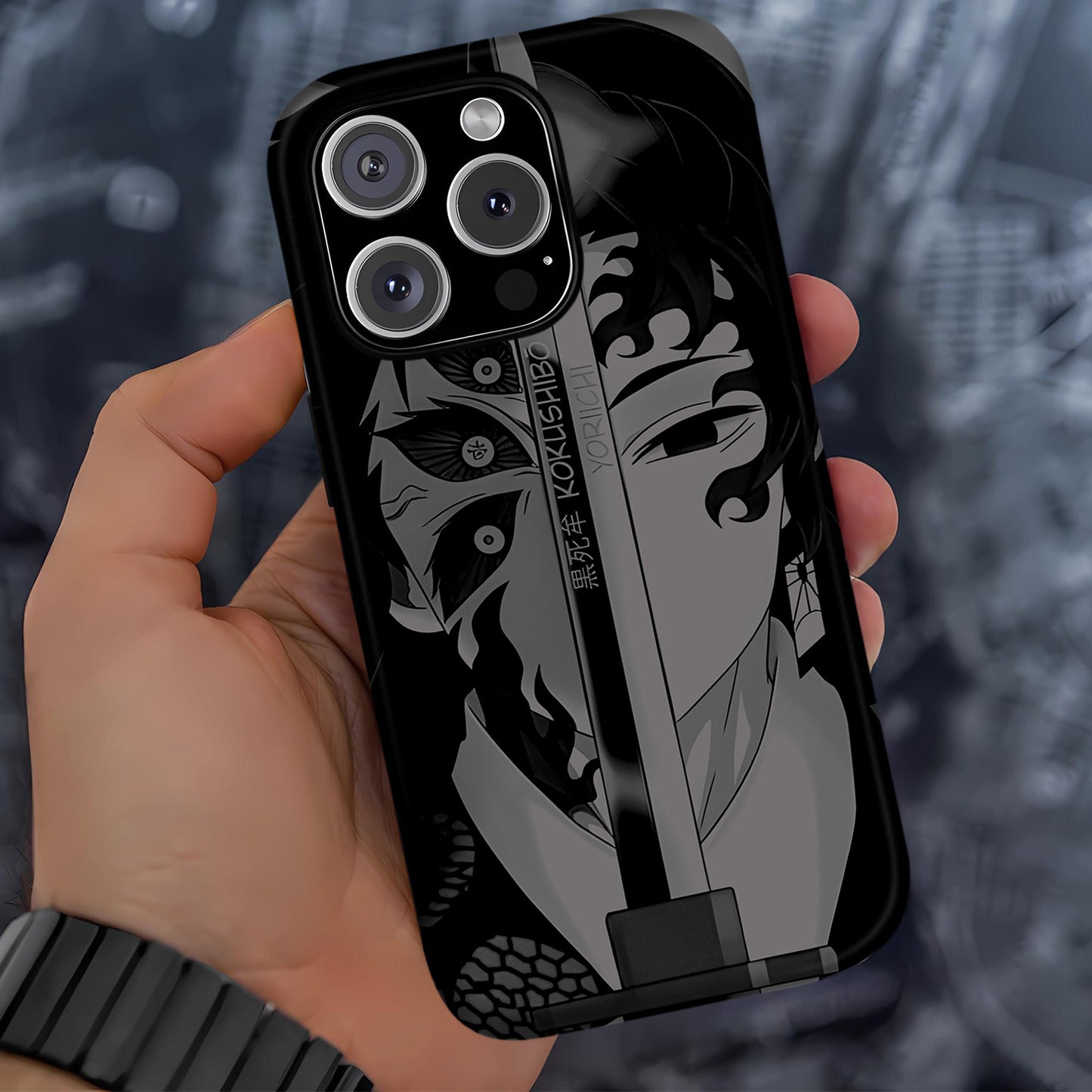 Demoon Slayerr – Kokkushhibou Phone Case ANIME HUB