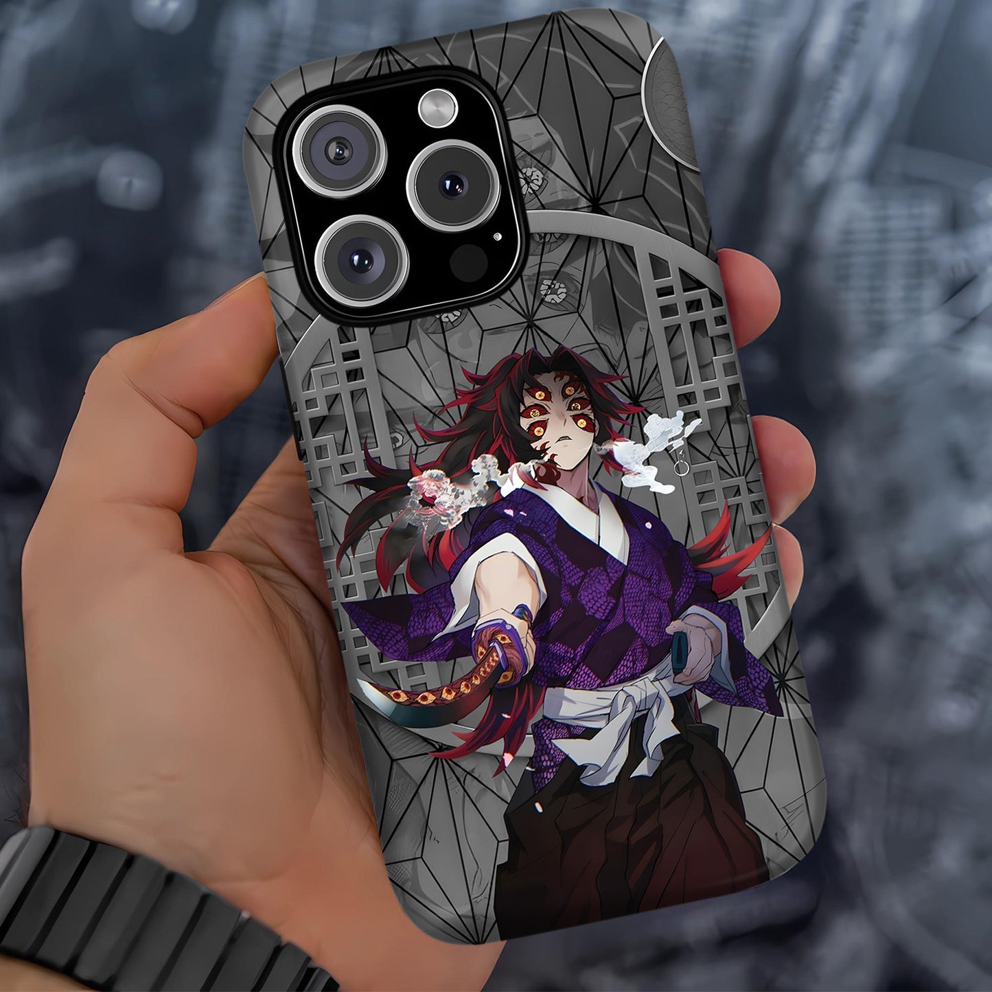 Demoon Slayerr – Kokkushhibou 1 Phone Case ANIME HUB