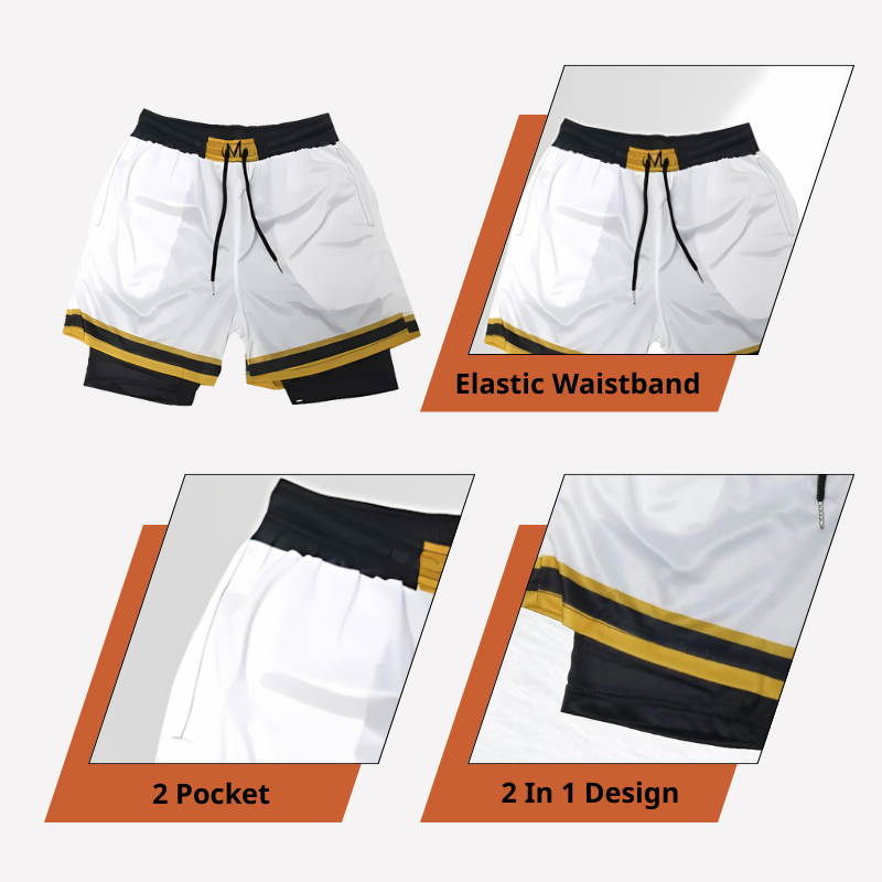 Pantalones cortos de calle de Majin Buu 2 – Dragon Ball ANIME HUB